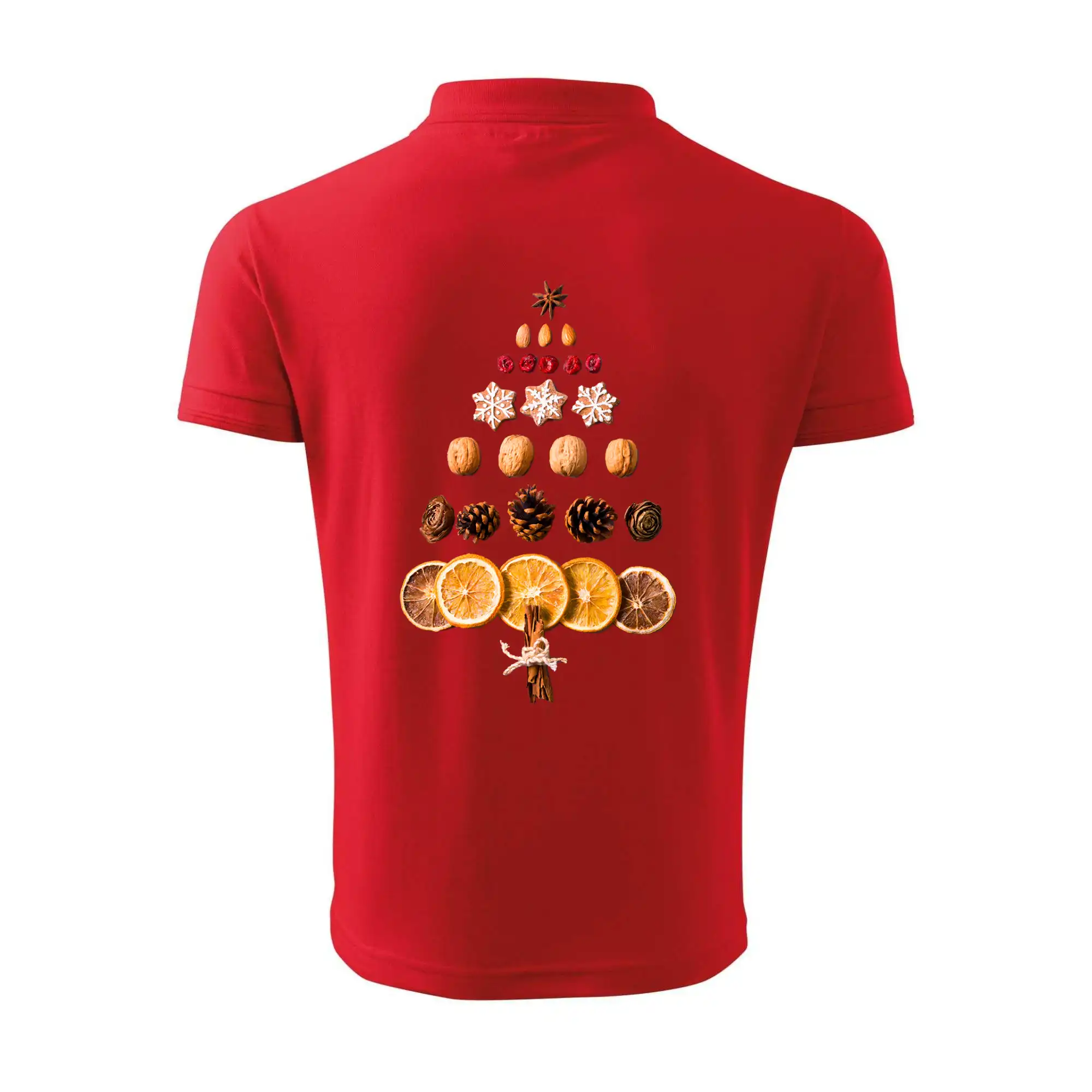 Vánoční stromeček ze sušených plodů