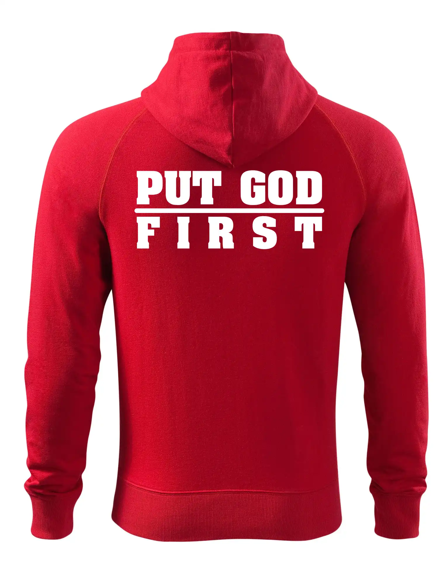Put God first tlustý nápis