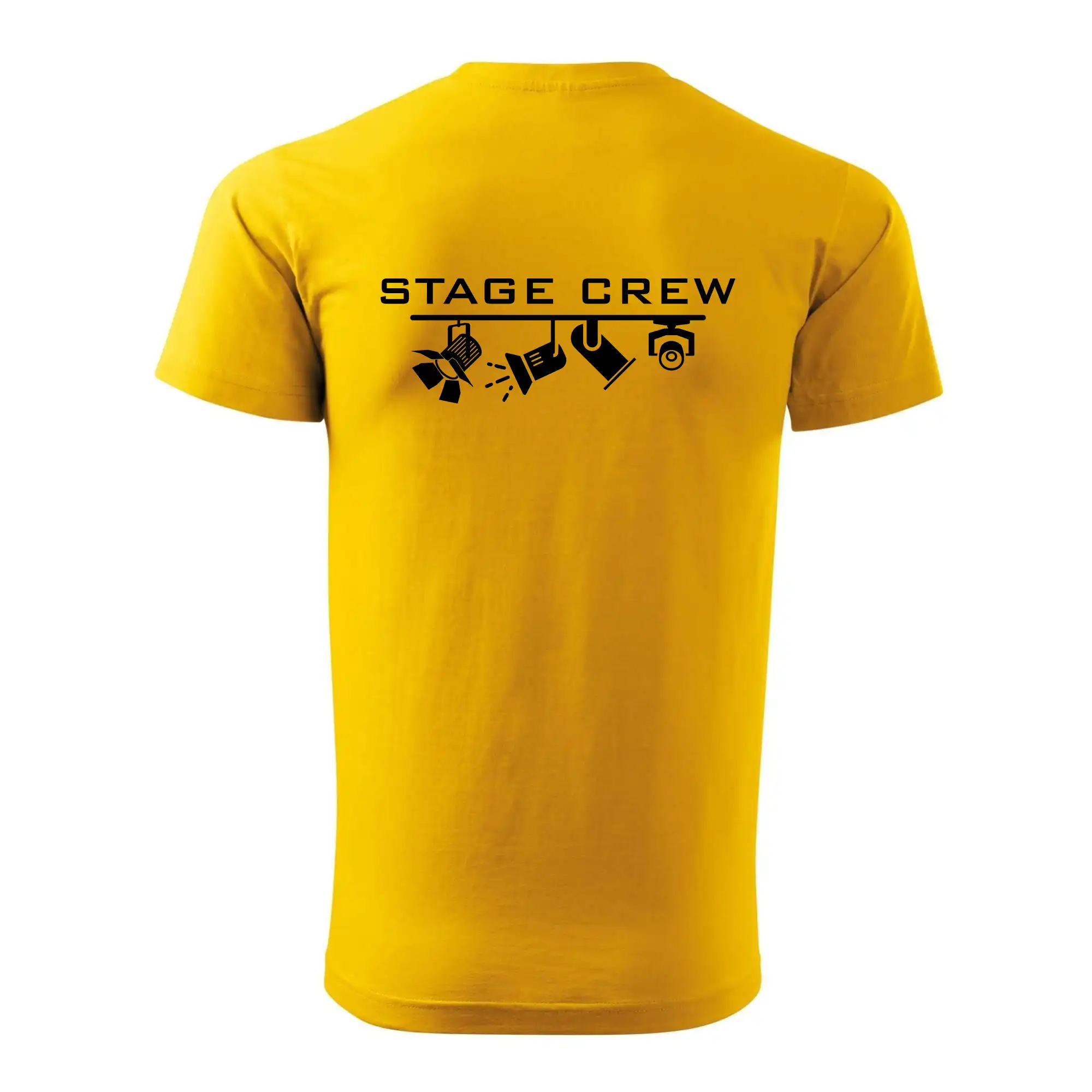Jméno a nápis na zádech - stage crew
