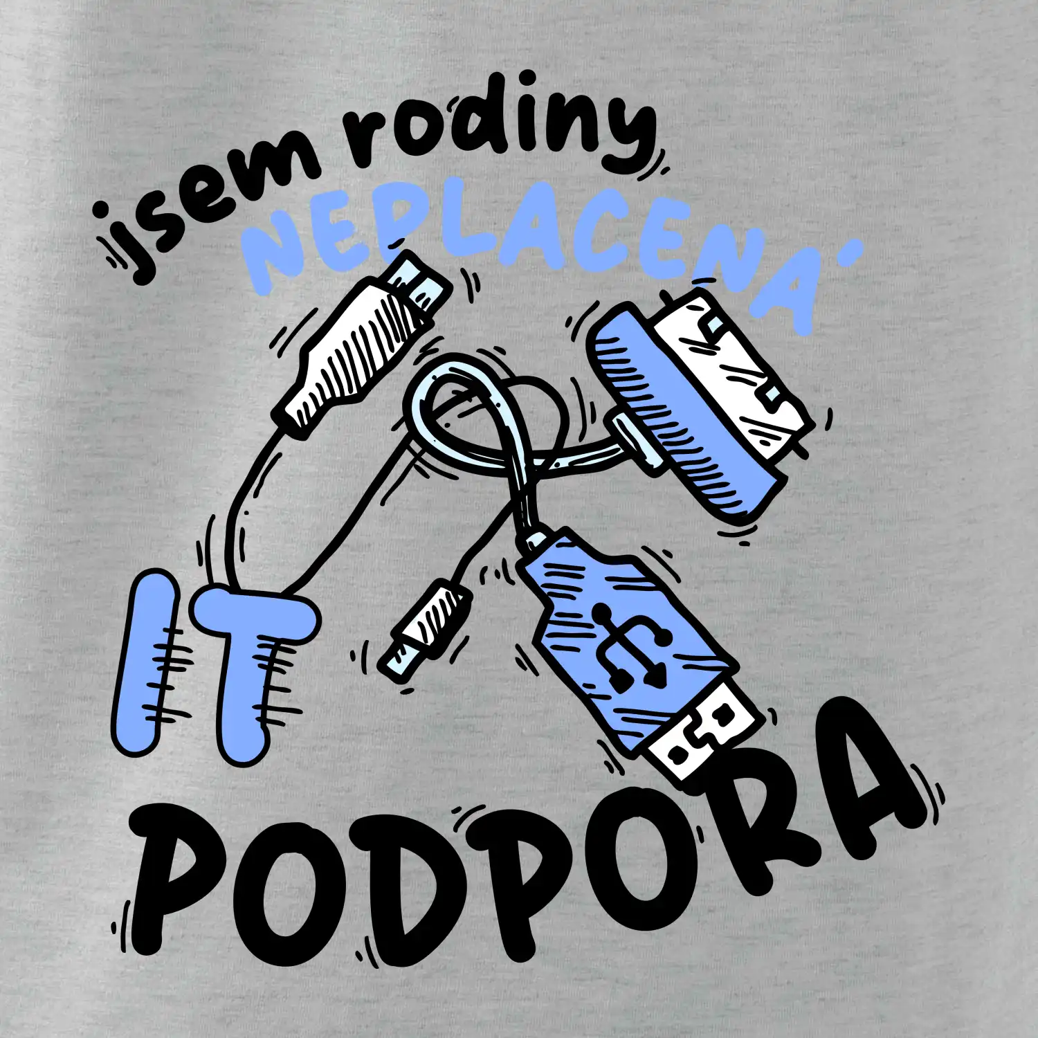 Jsem rodiny neplacená IT podpora