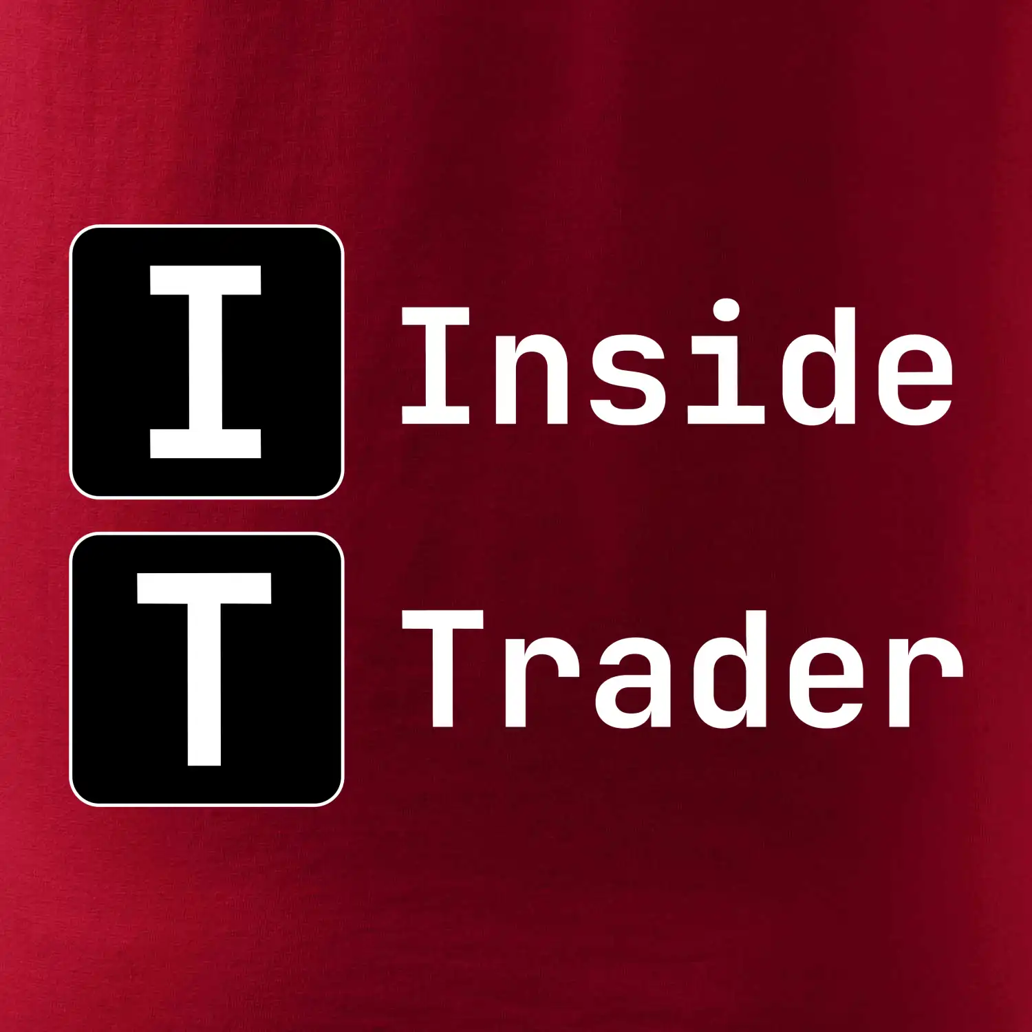 IT Nápis Inside Trader