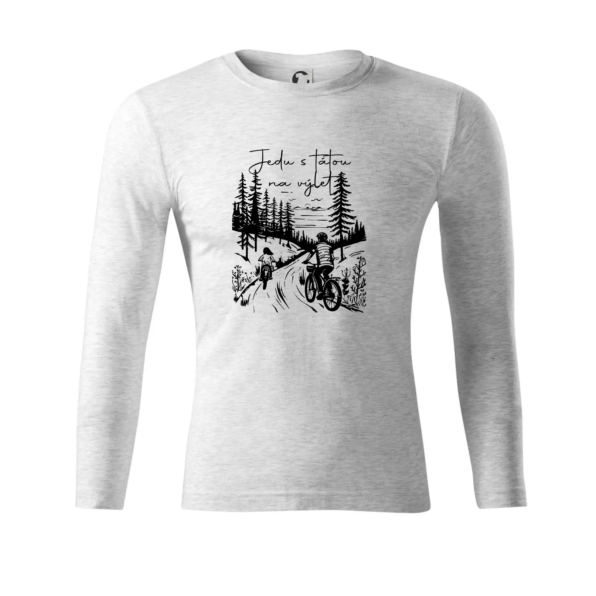 Cyklistika  - Jedu s tátou na výlet - Táta a dcera