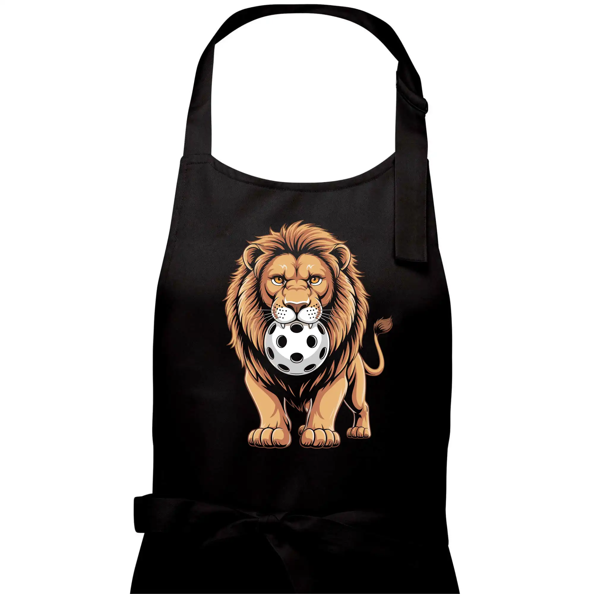 Floorball lev s míčkem v puse