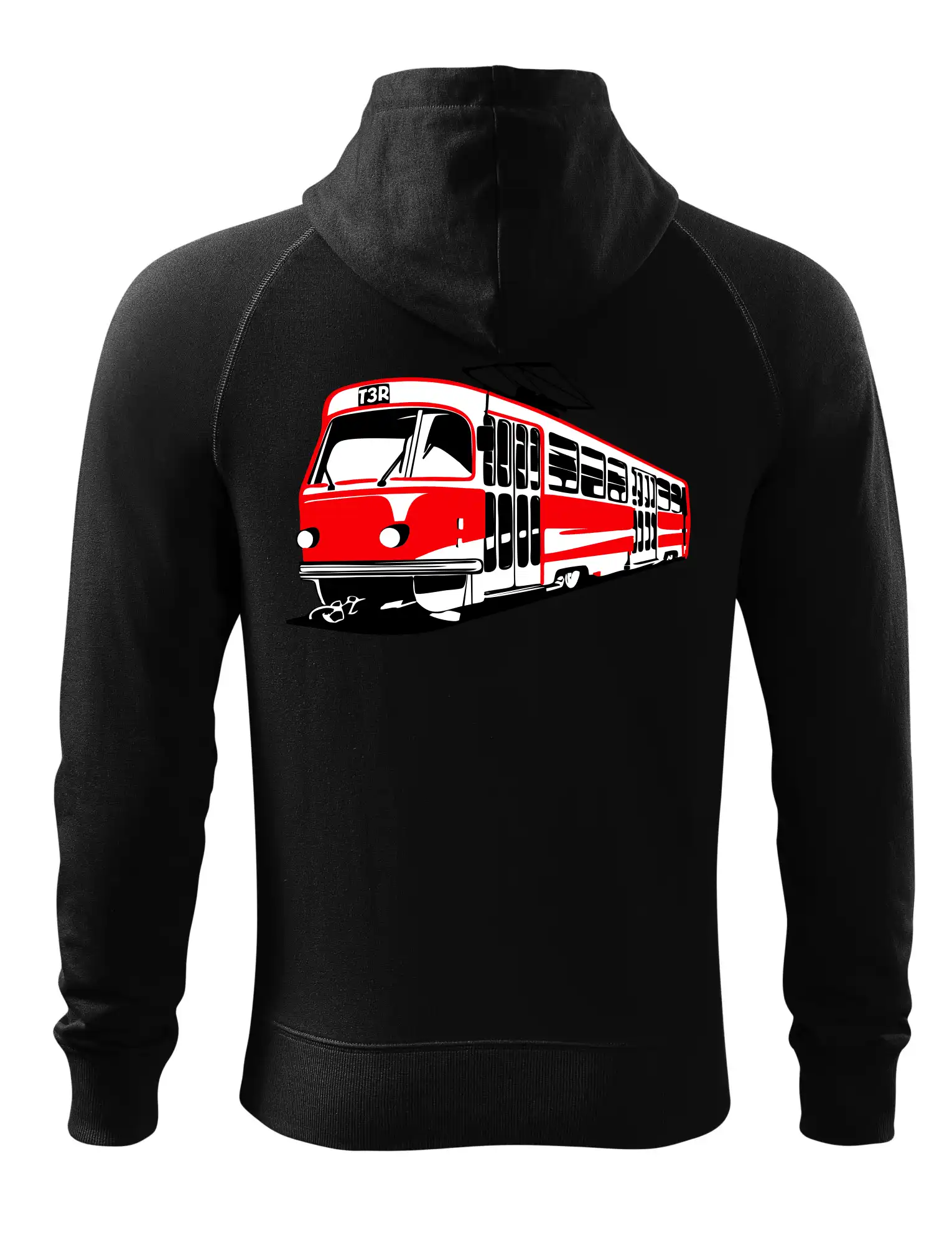 Tramvaj T3R barevná