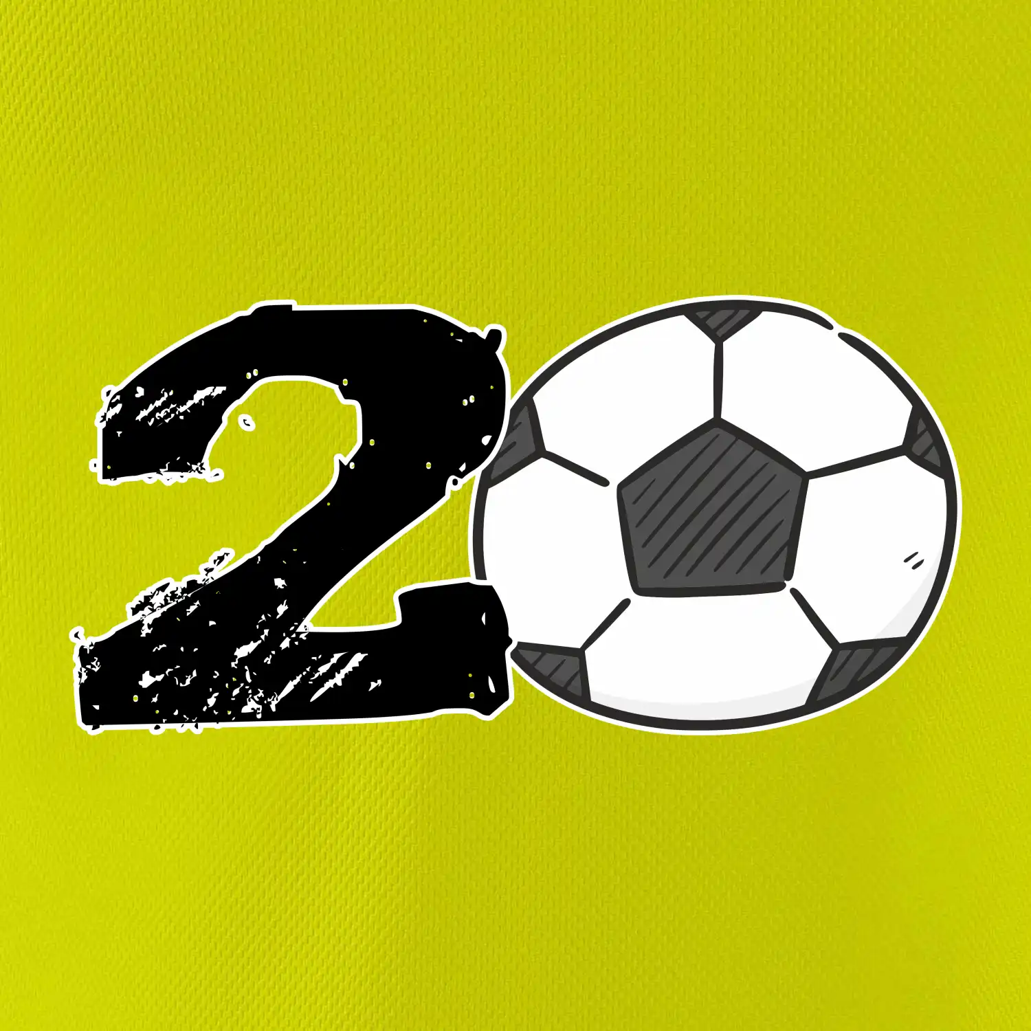 Fotbal kulaté narozeniny 20