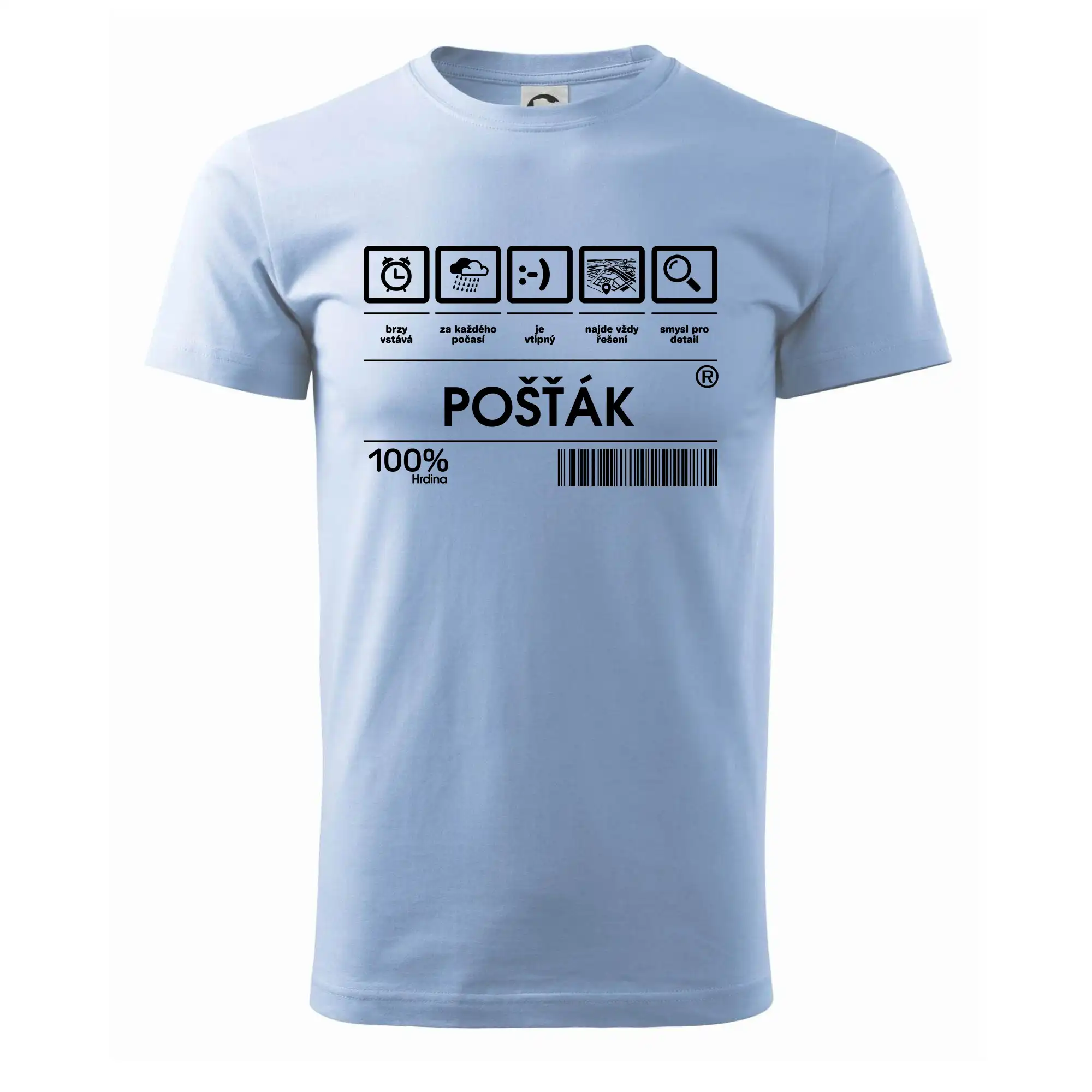 Čárový kód pošťák