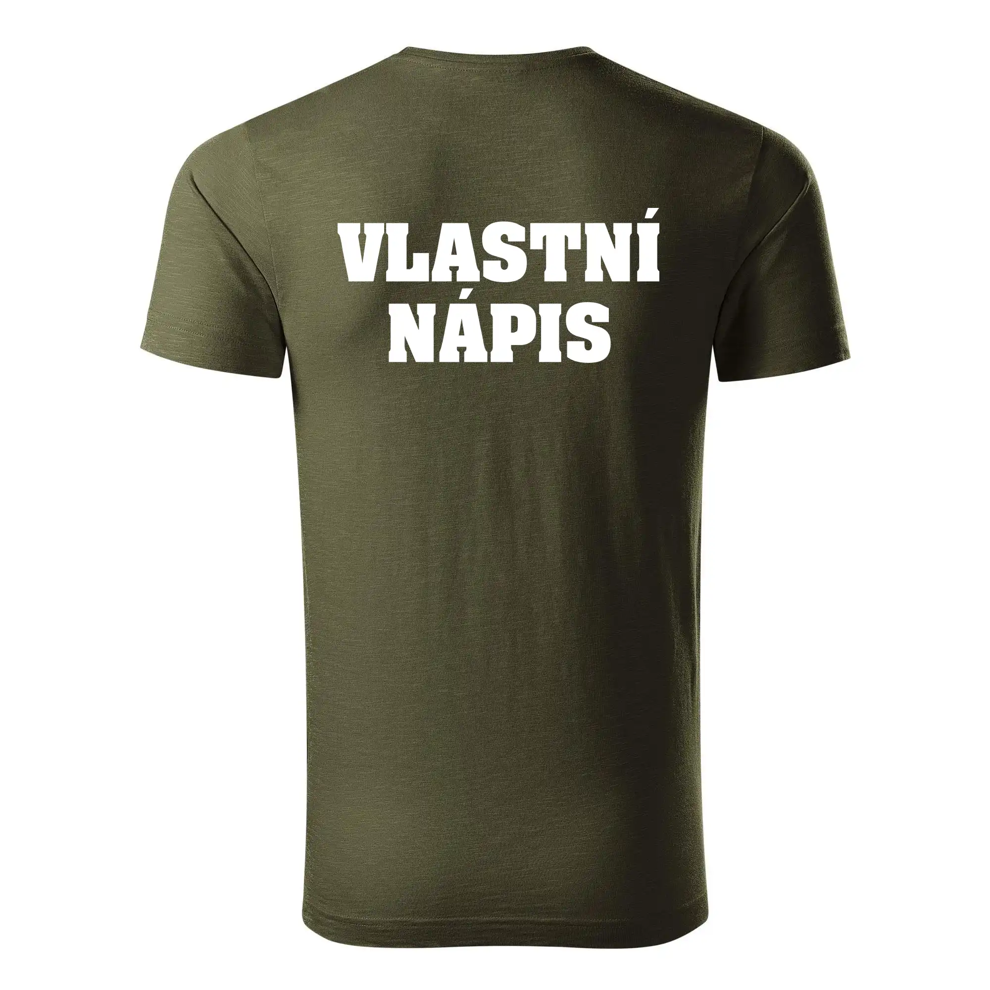 Hvězda života - vlastní nápis vpředu a vzadu