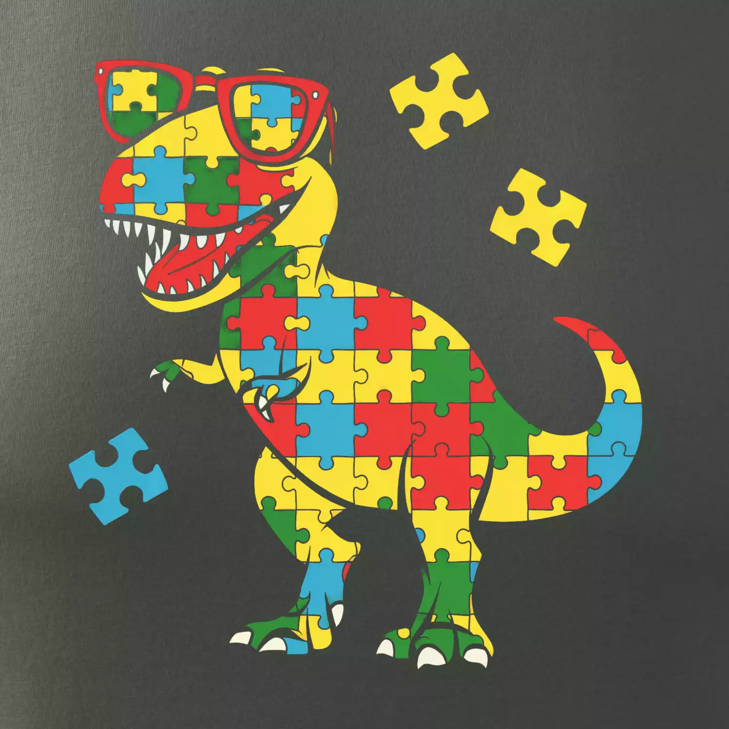 Autista dinosaurus puzzle