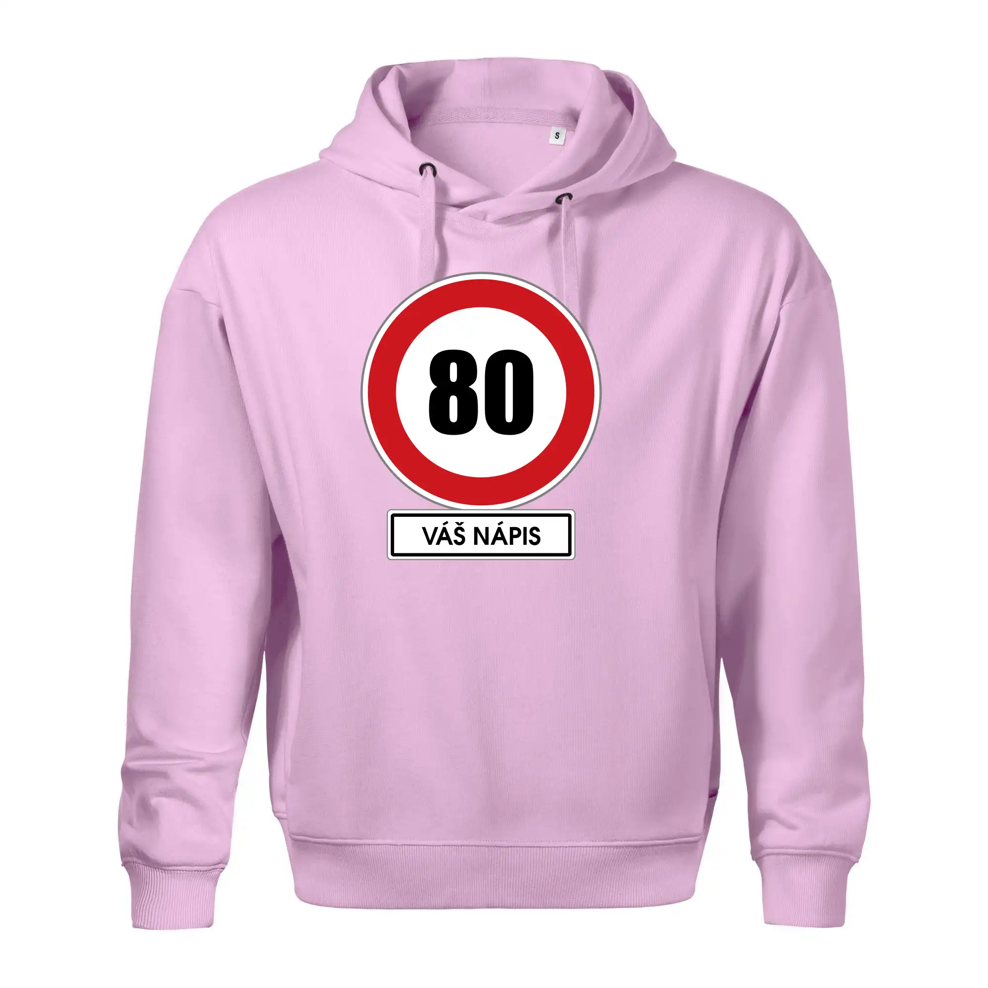 Dopravní značka - rychlost 80 - váš nápis