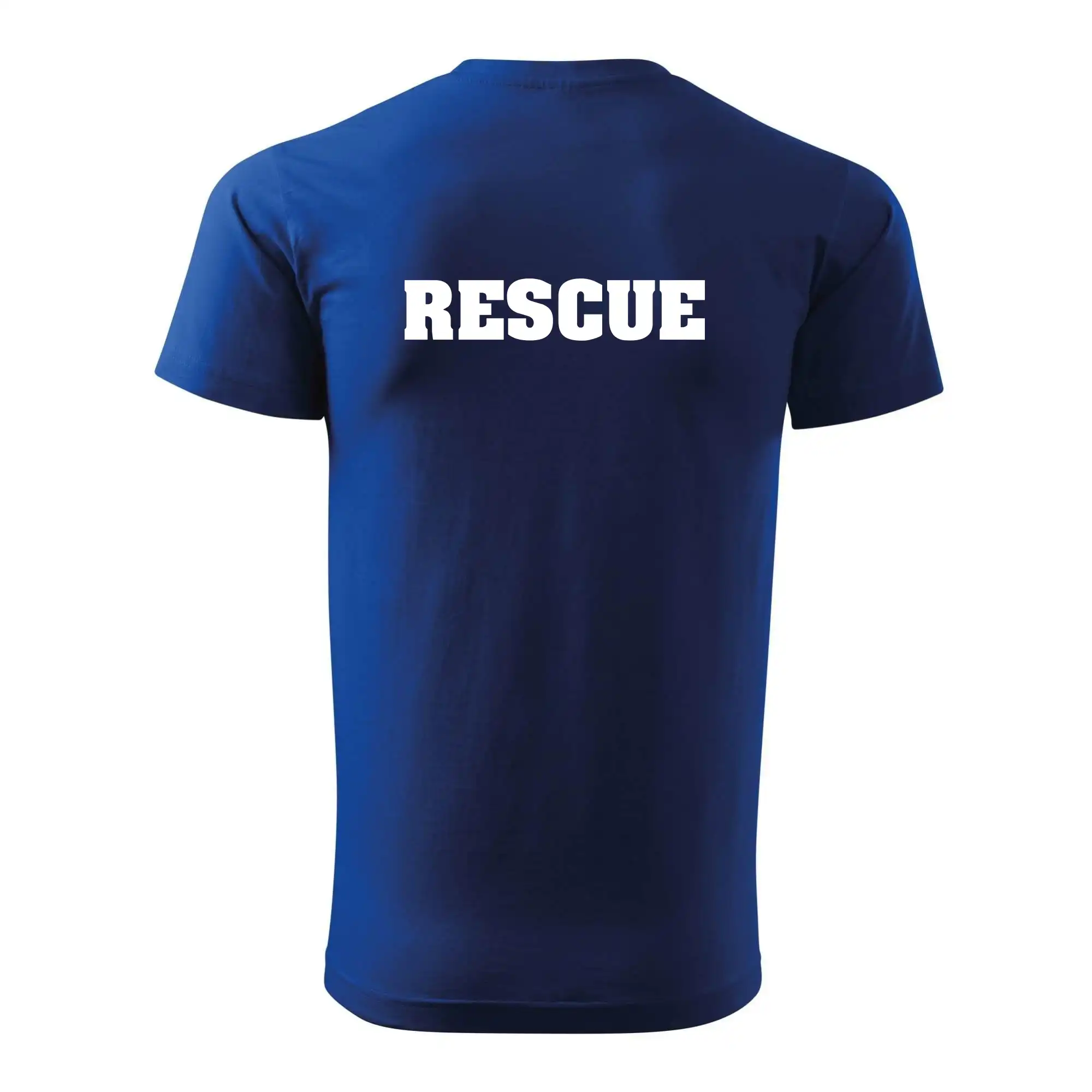 Rescue - Hvězda na prsu +  nápis na zádech