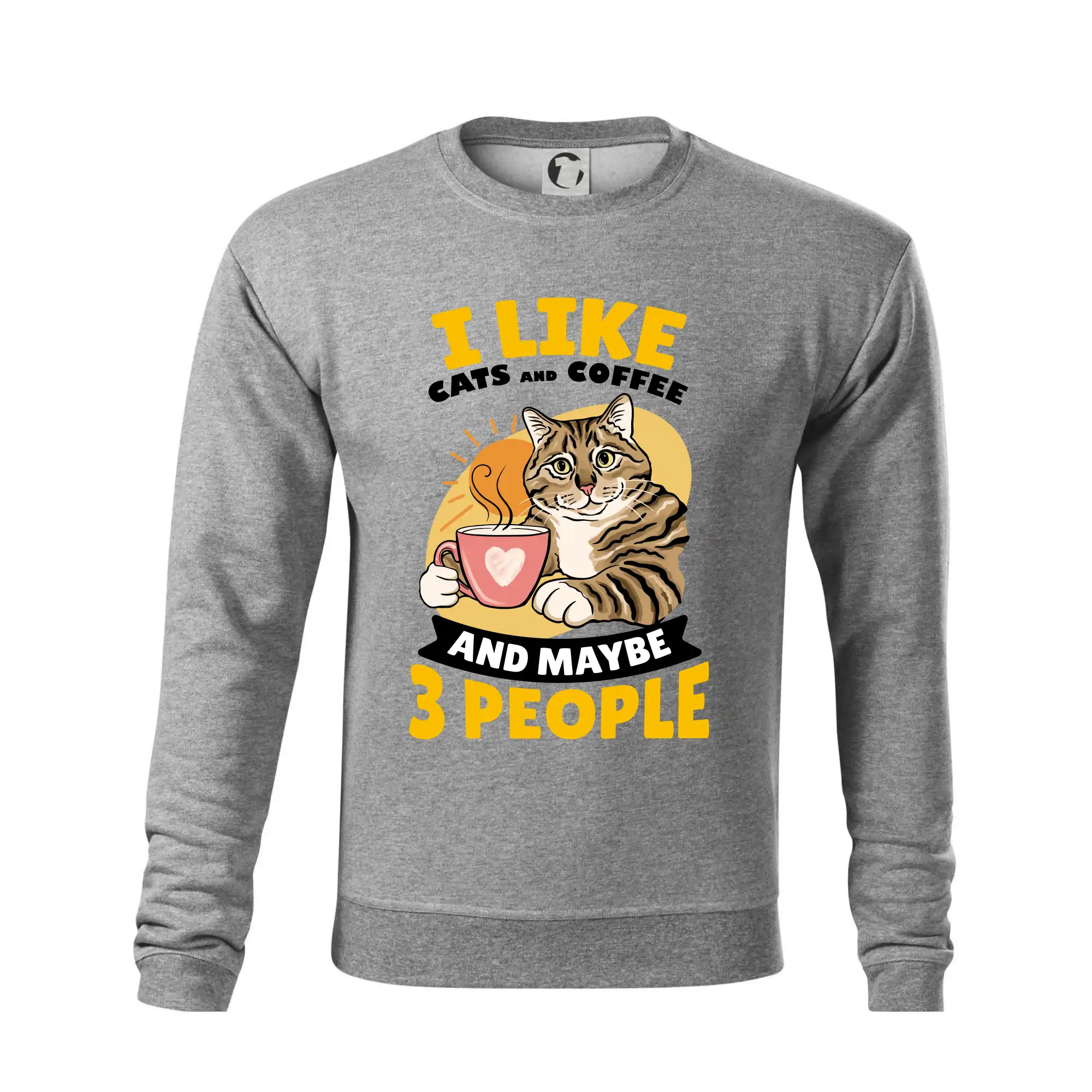 I like cats and coffee and maybe 3 people
