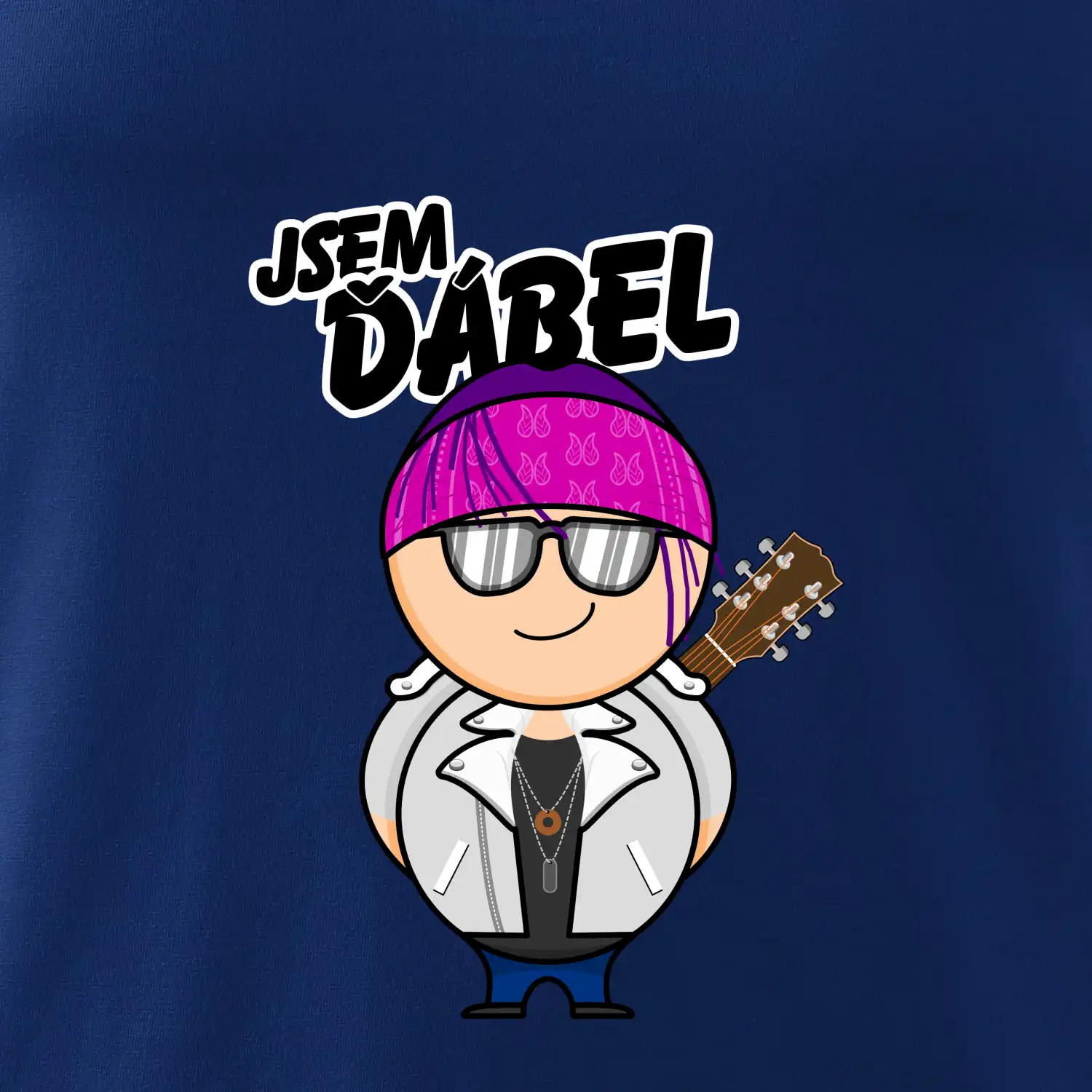 Jsem ďábel muzikant rocker
