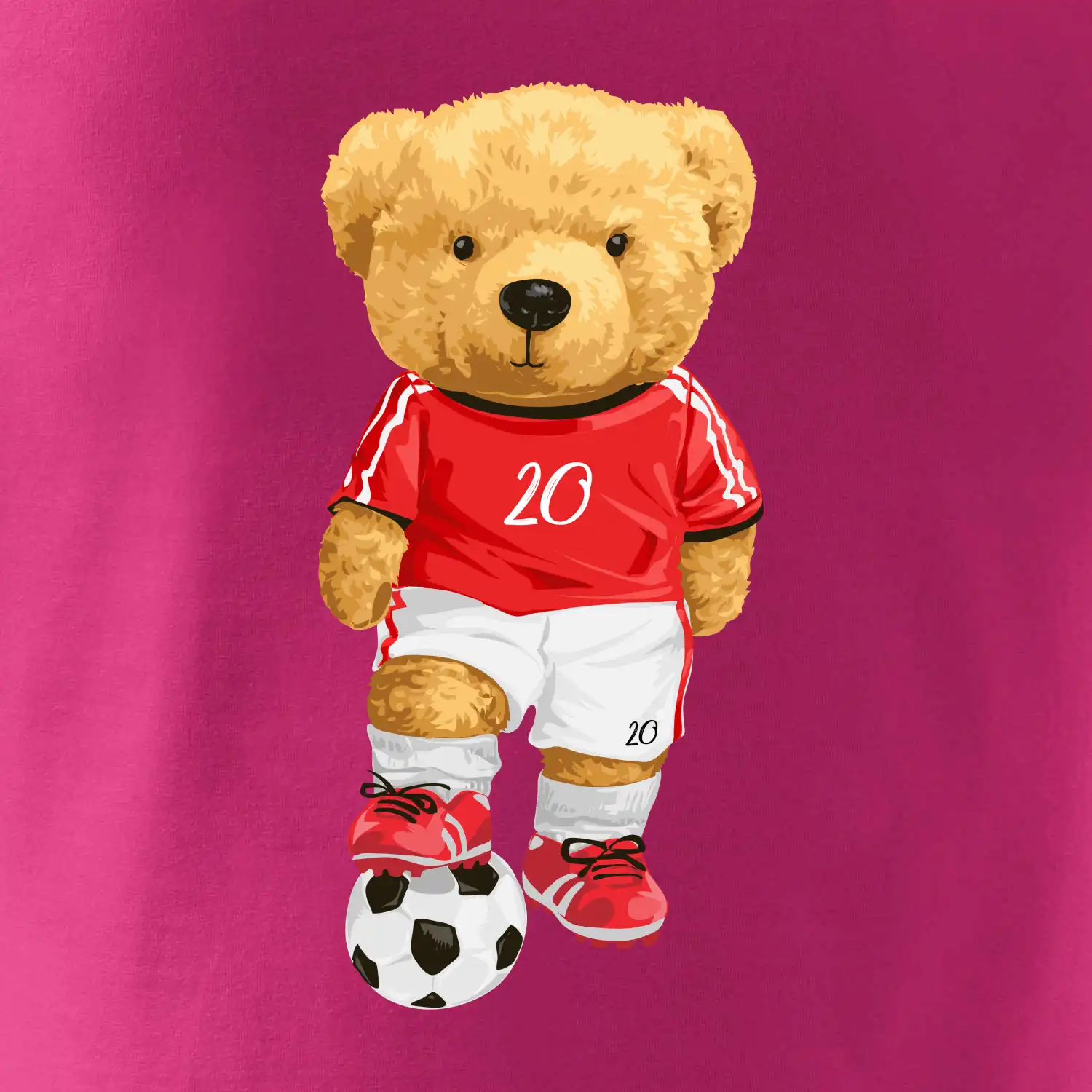 Fotbalista medvídek číslo