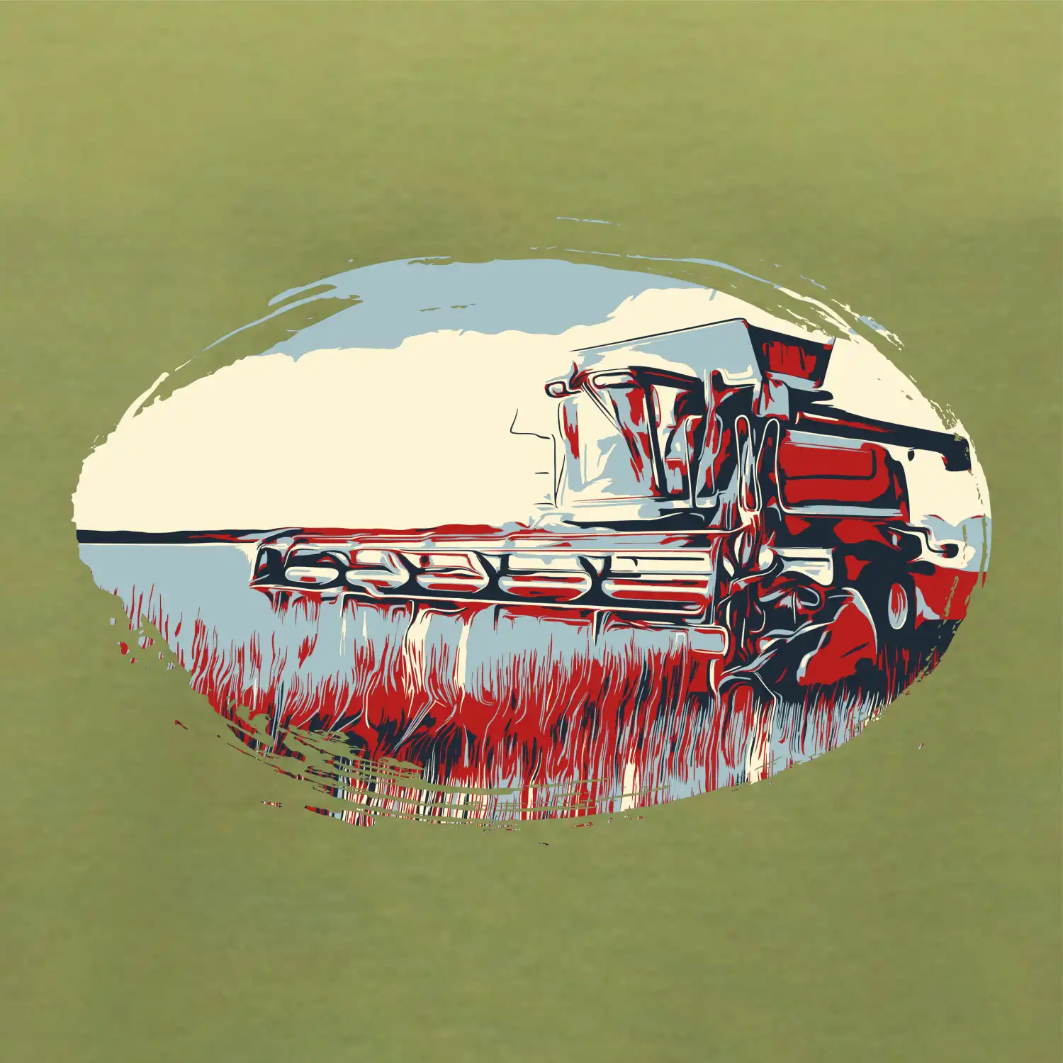 Kombajn vintage