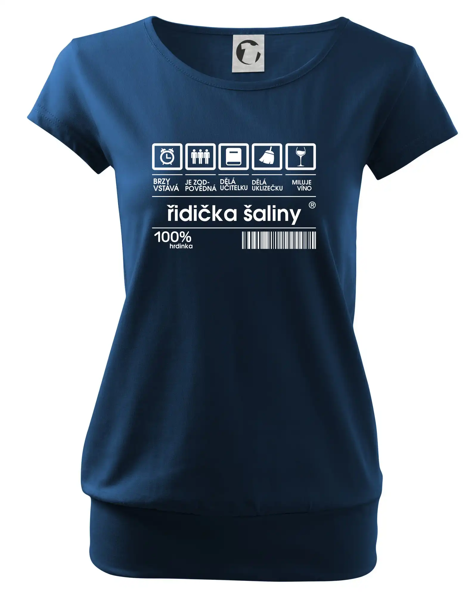 Čárový kód - řidička šaliny