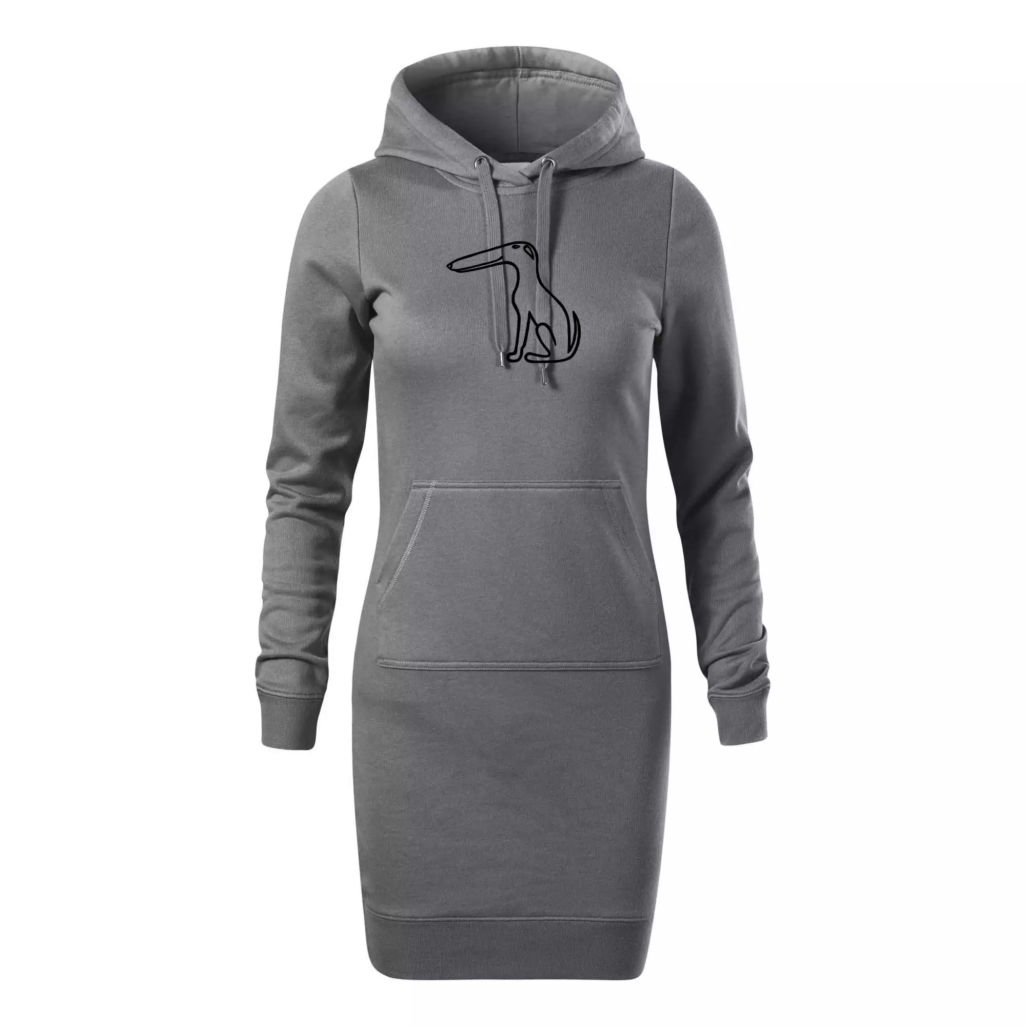 Barzoj obrys černý  (Moňas)