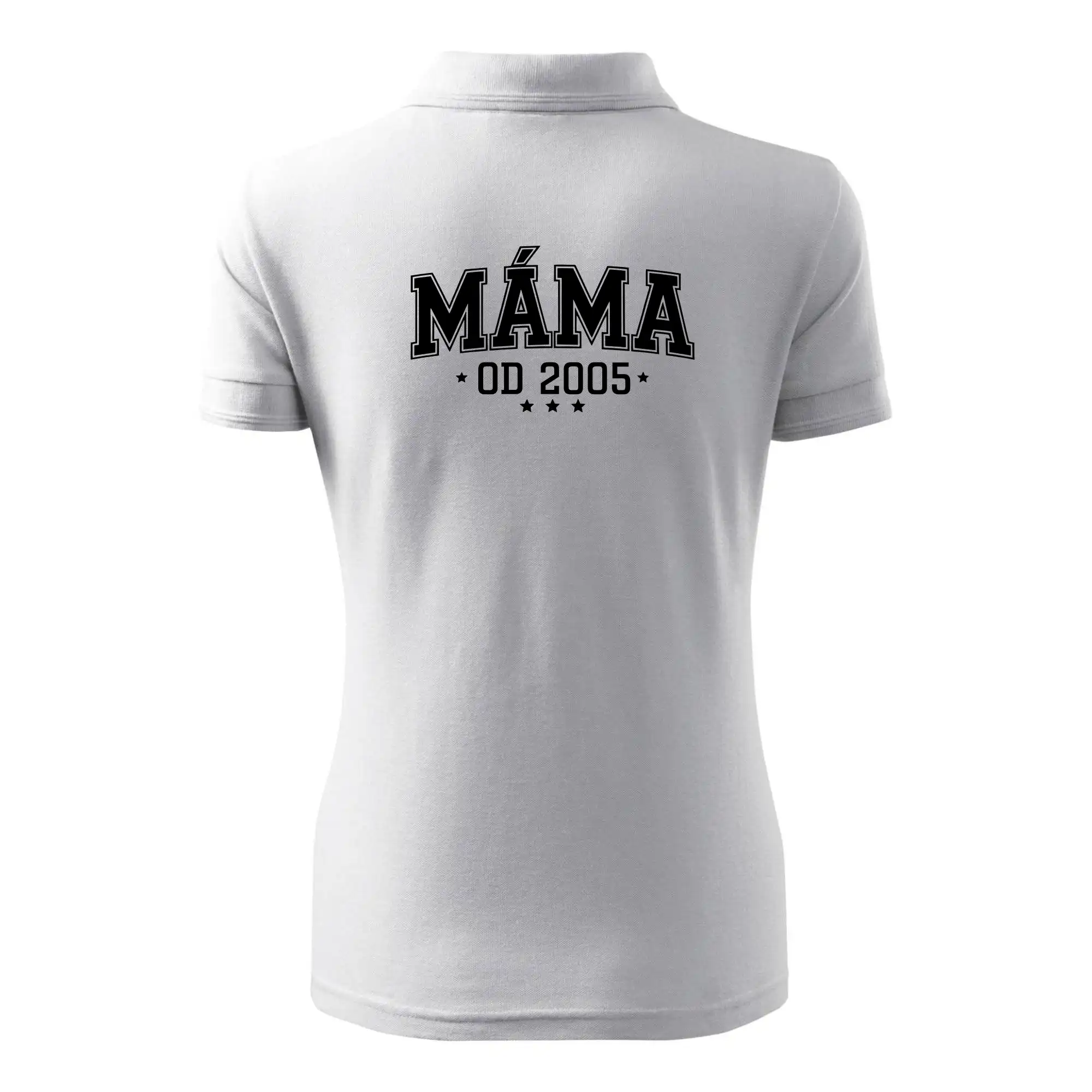 Máma od roku - sportovní nápis (váš ročník)