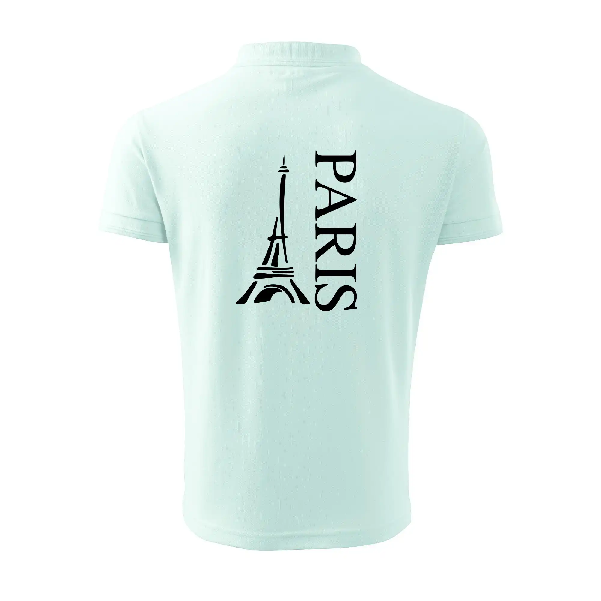 Paris nápis Eiffelovka na výšku