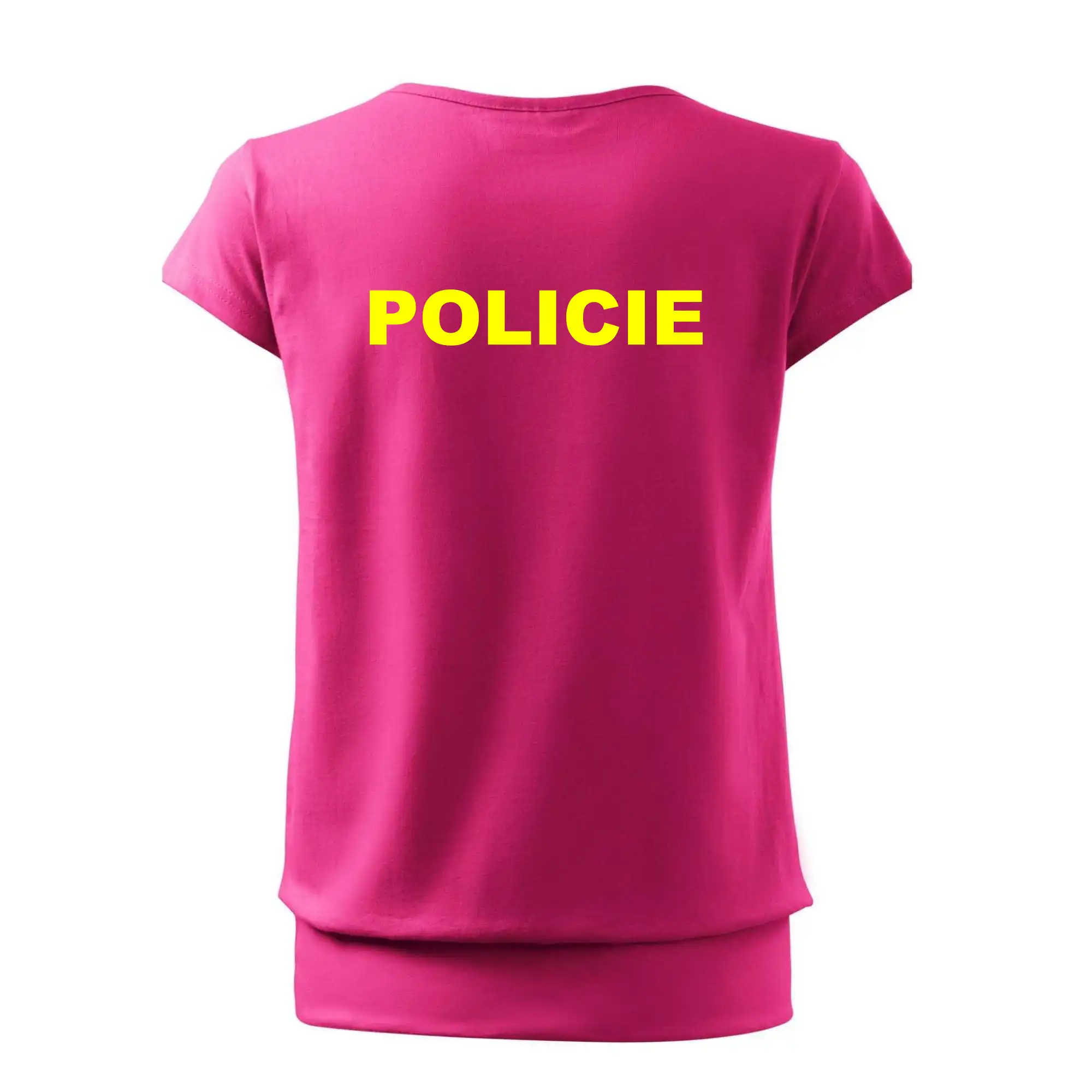 Policie Nápis žlutý