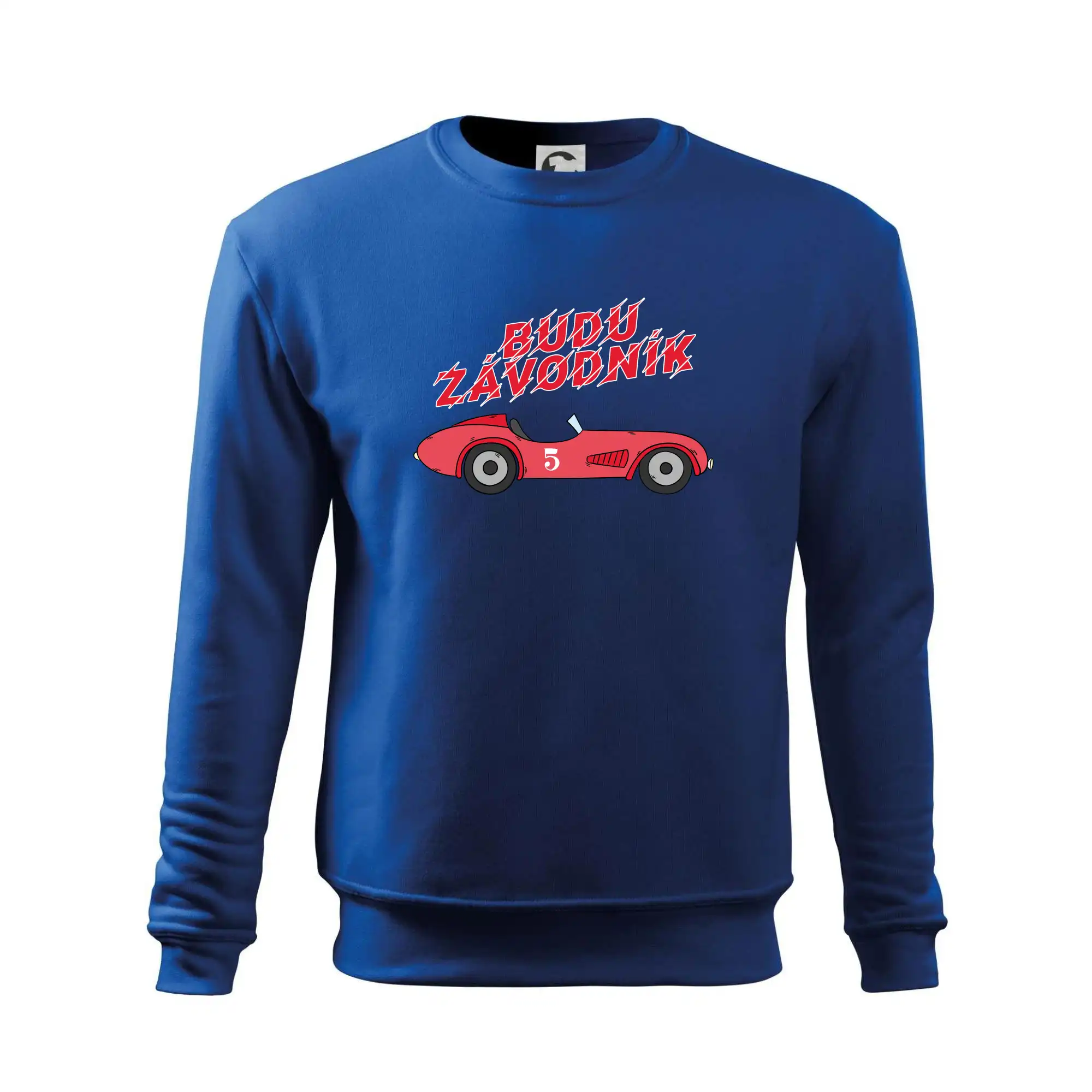 Budu závodník červené staré auto