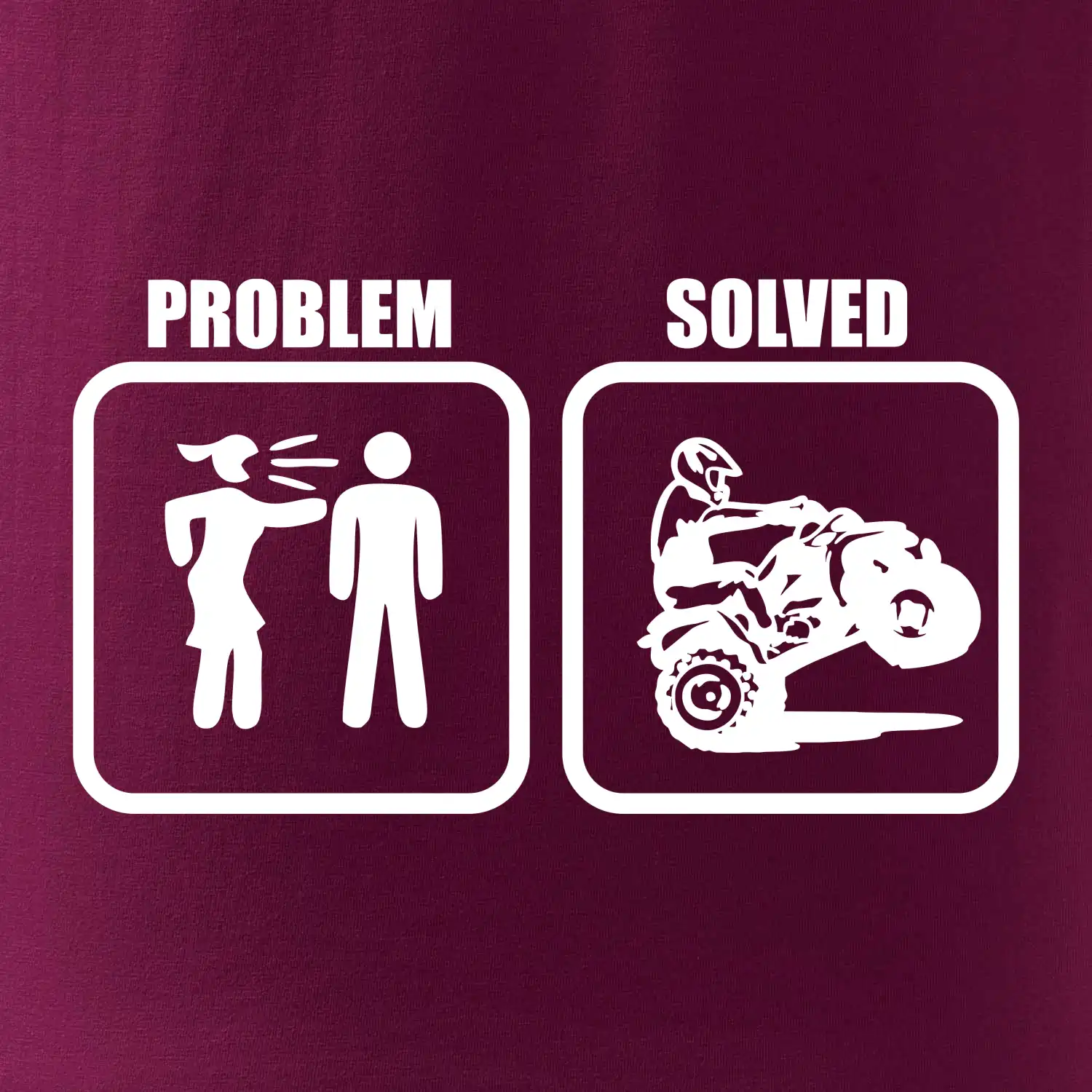 Problem quad / čtyřkolka
