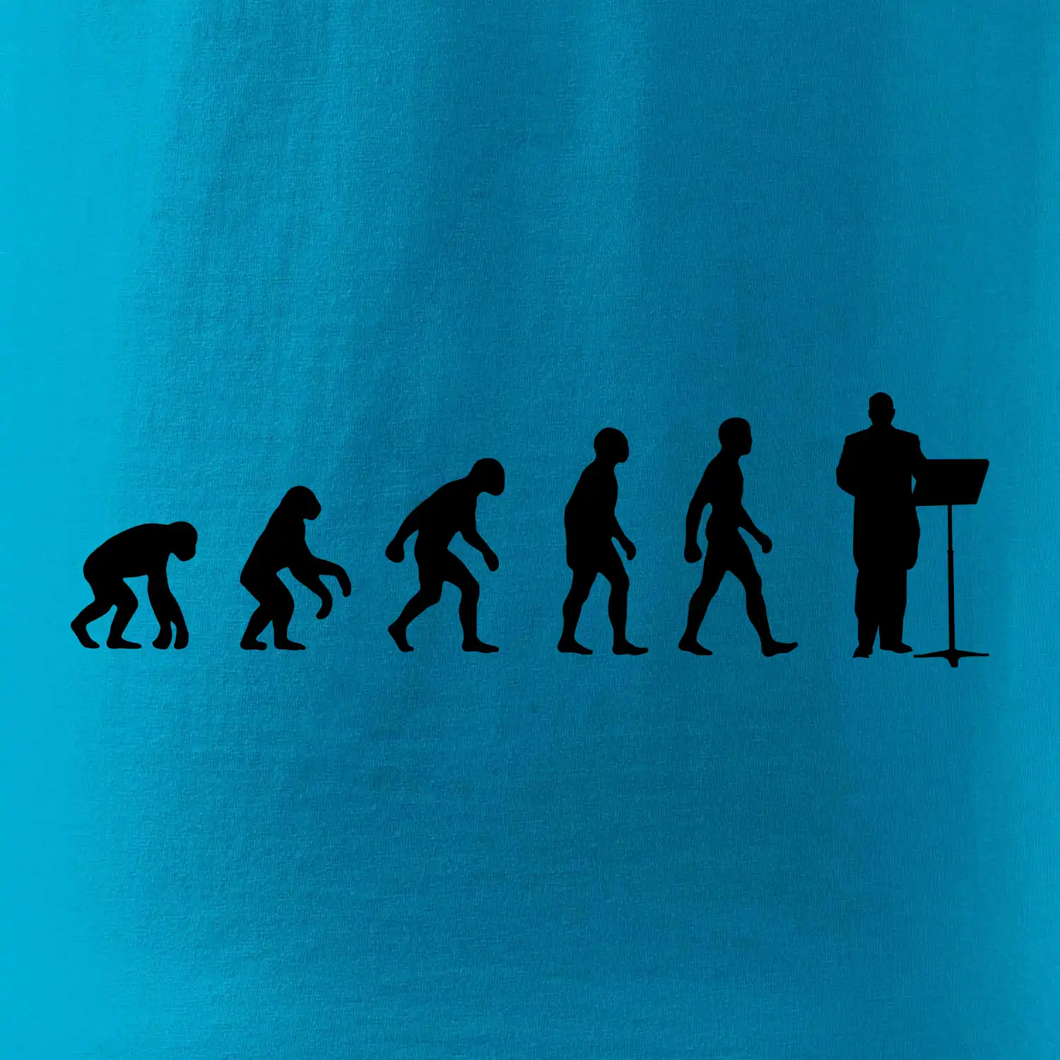 Evoluce sbormistr zepředu