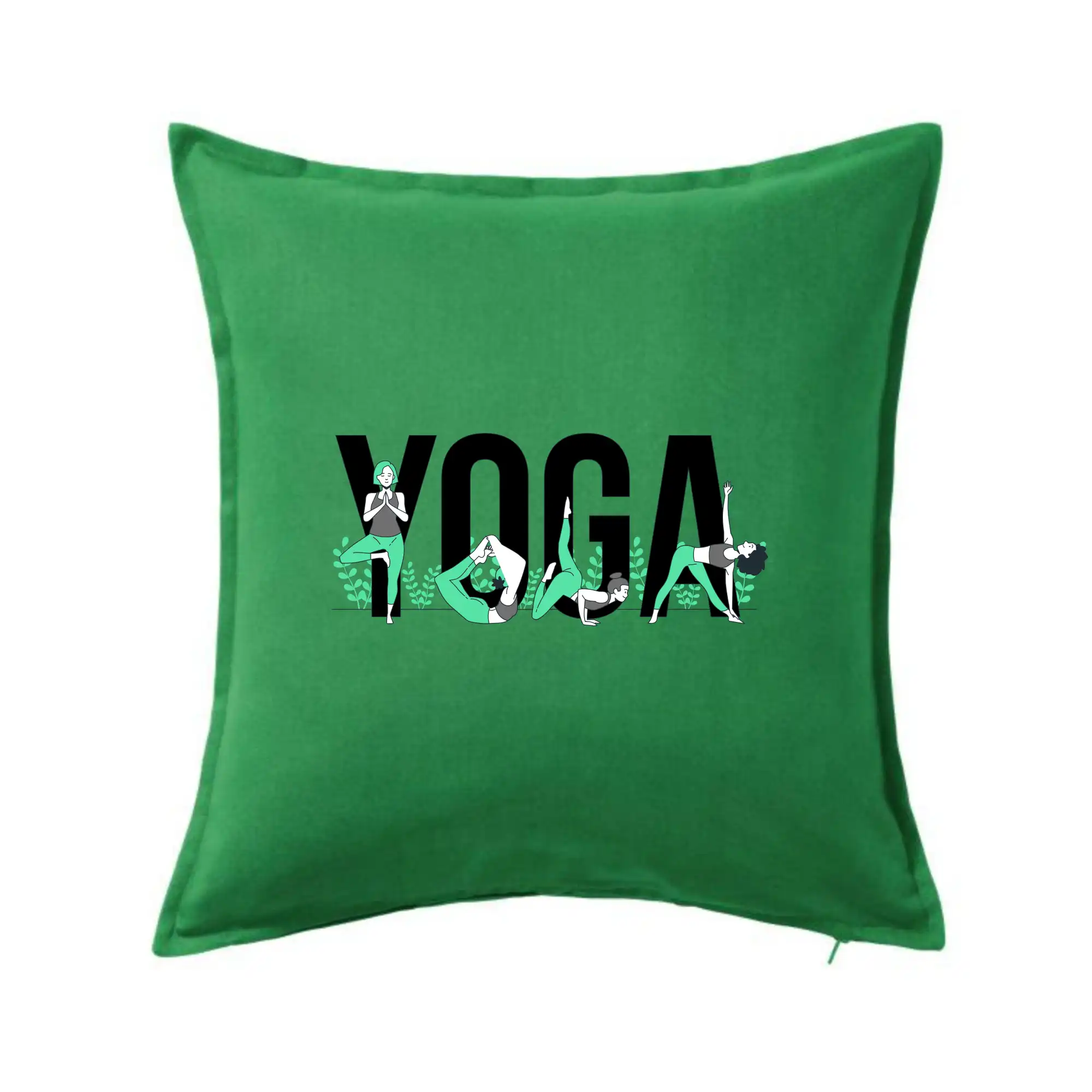Yoga nápis barevný