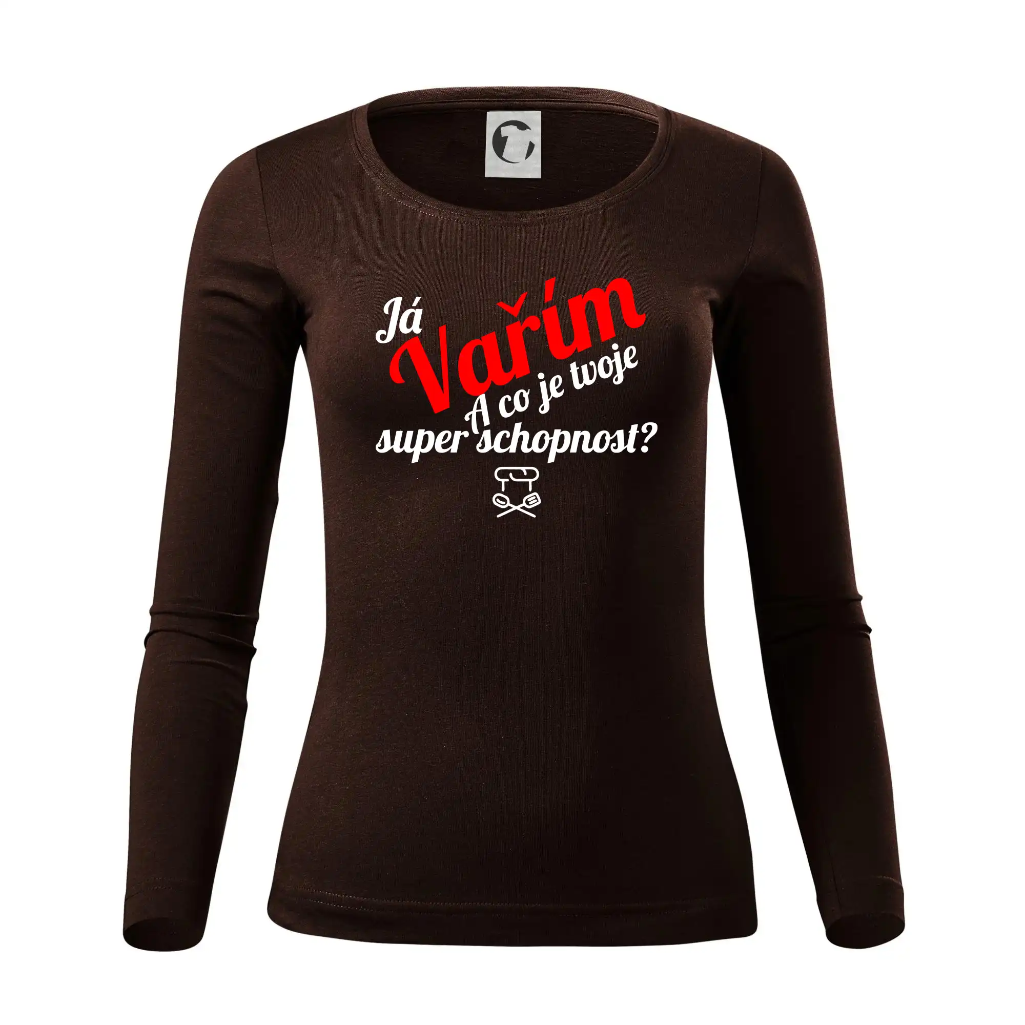 Já vařím - tvoje superschopnost? šikmý nápis