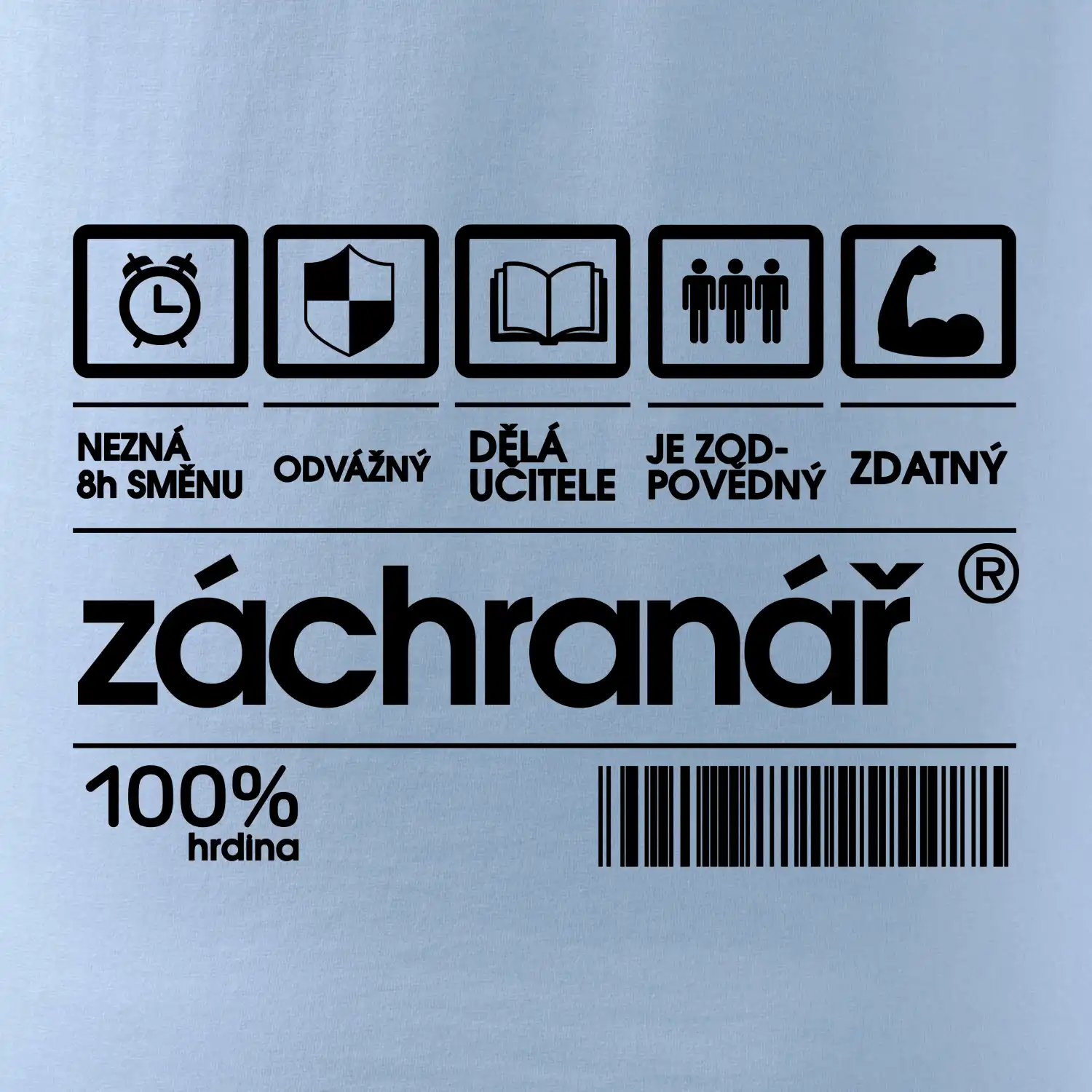 Čárový kód záchranář