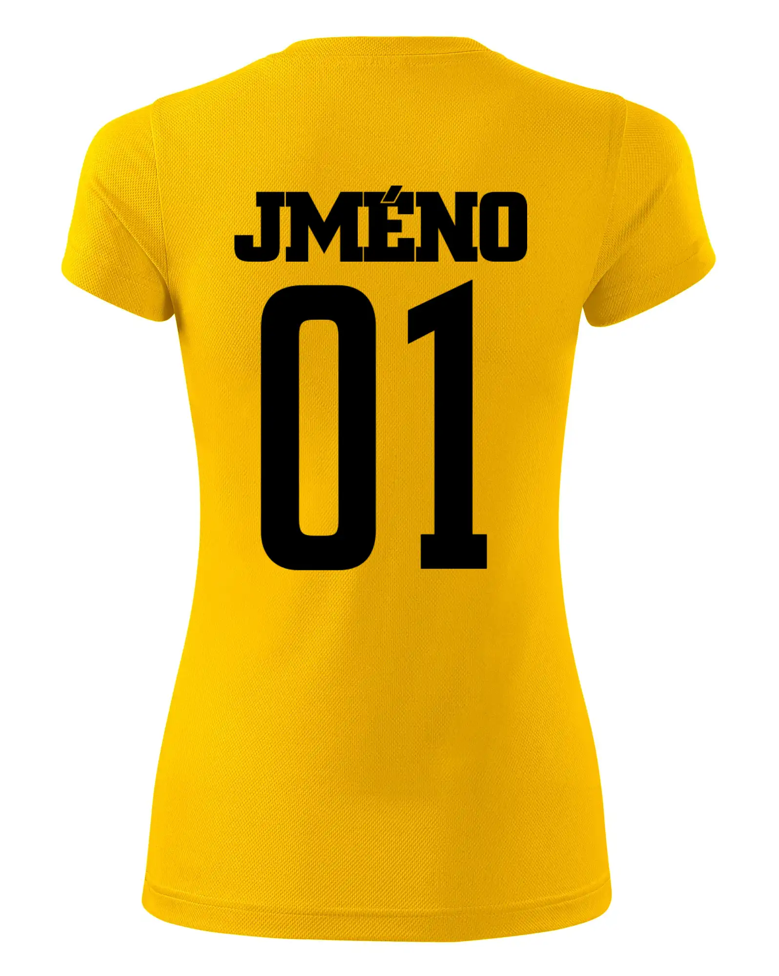 Fotbalový dres - vlastní jméno a číslo