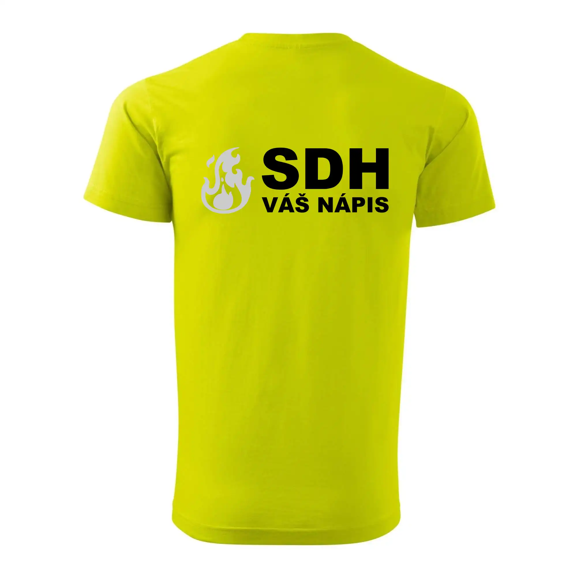 SDH REFLEXNÍ nápis (oheň, firesport, název sboru - vlastní nápis)