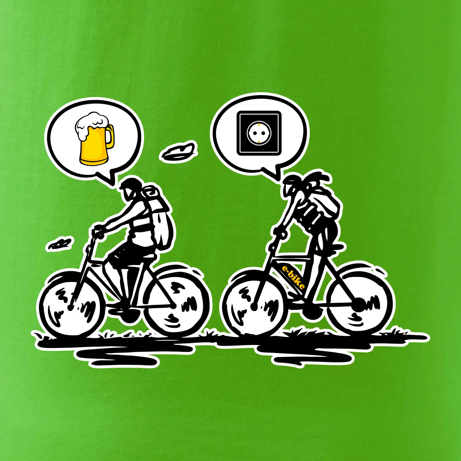 Cyklistika na co myslím