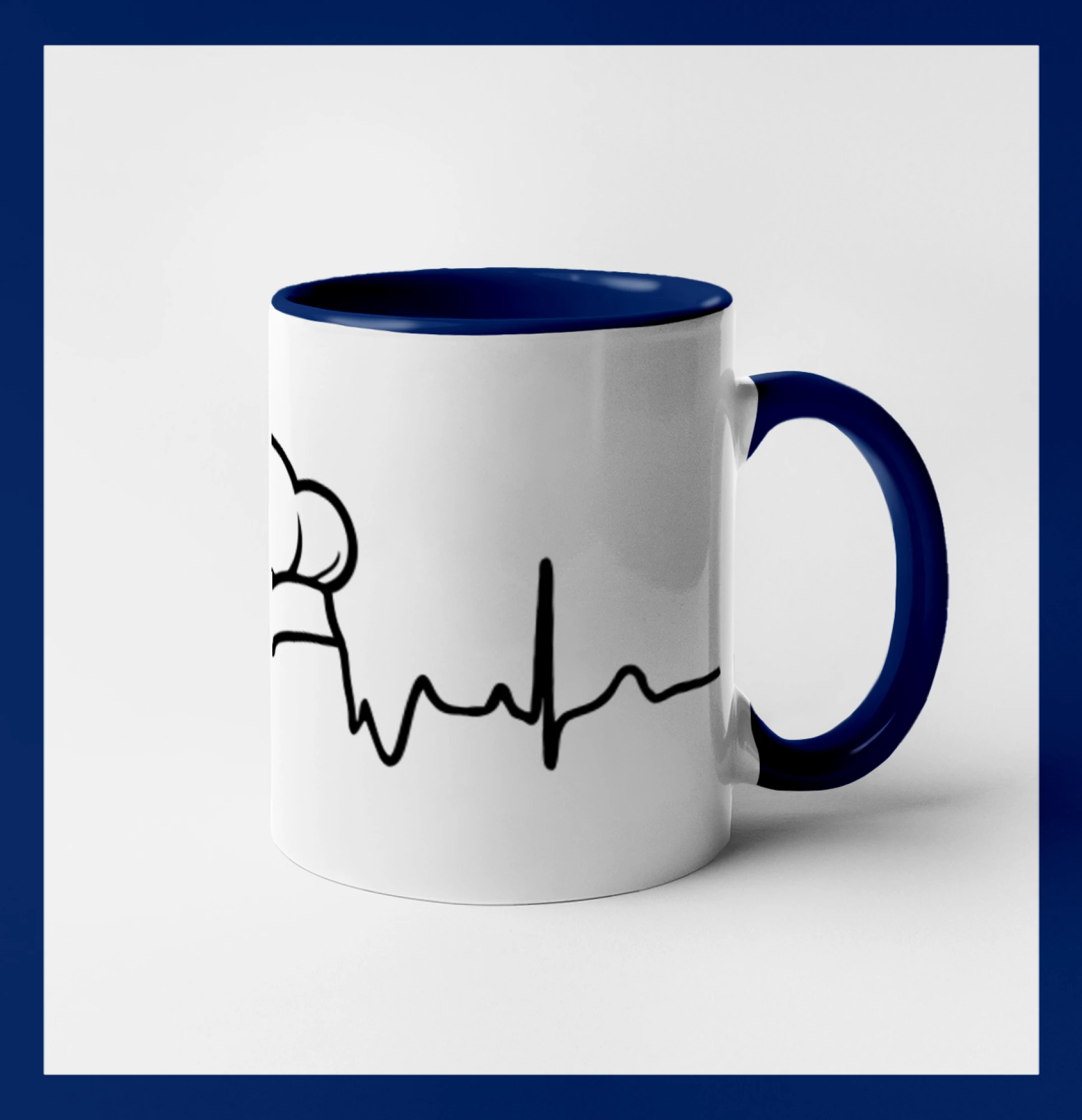 EKG kuchařská čepice