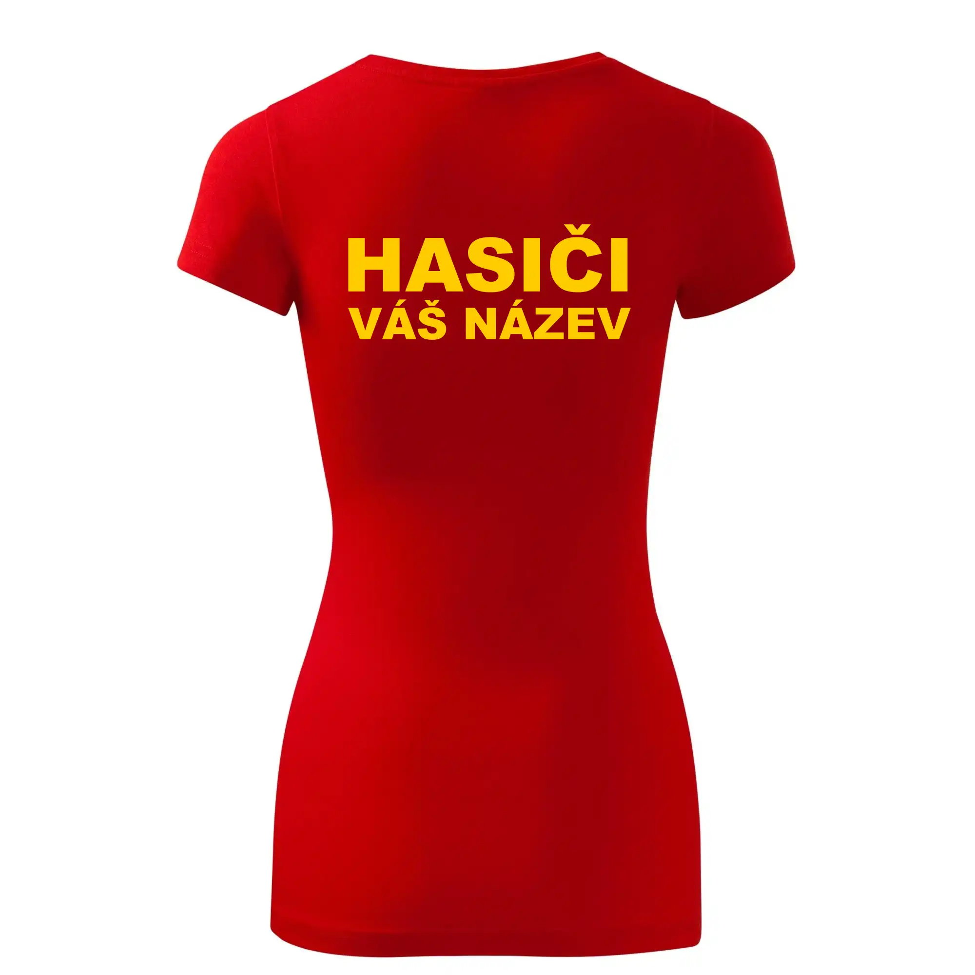 Hasiči - žlutý nápis - váš název sboru