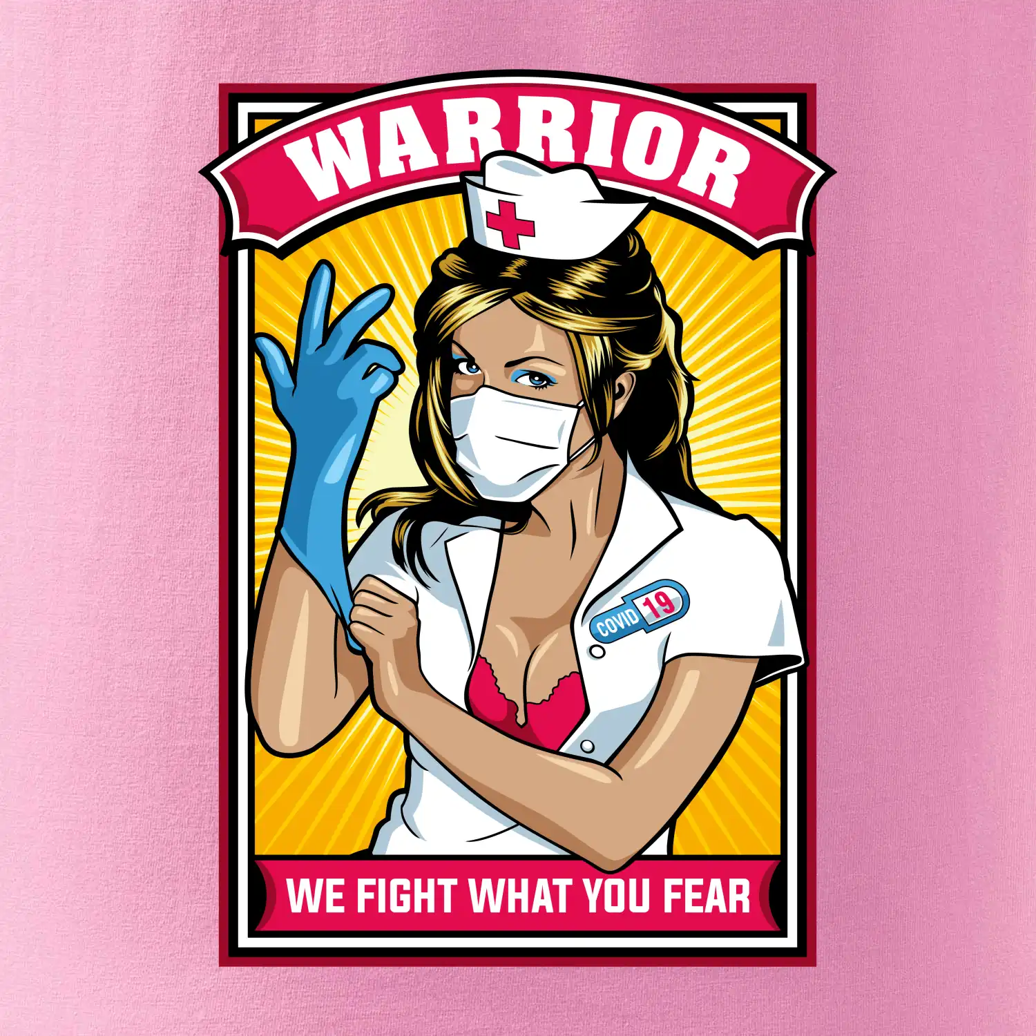 Corona Nurse warrior