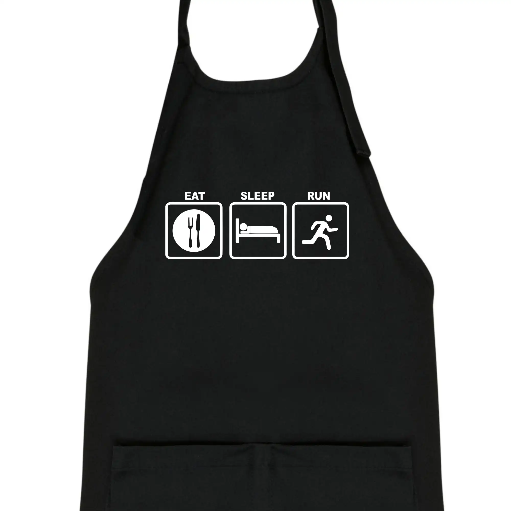 Eat sleep run čtverce