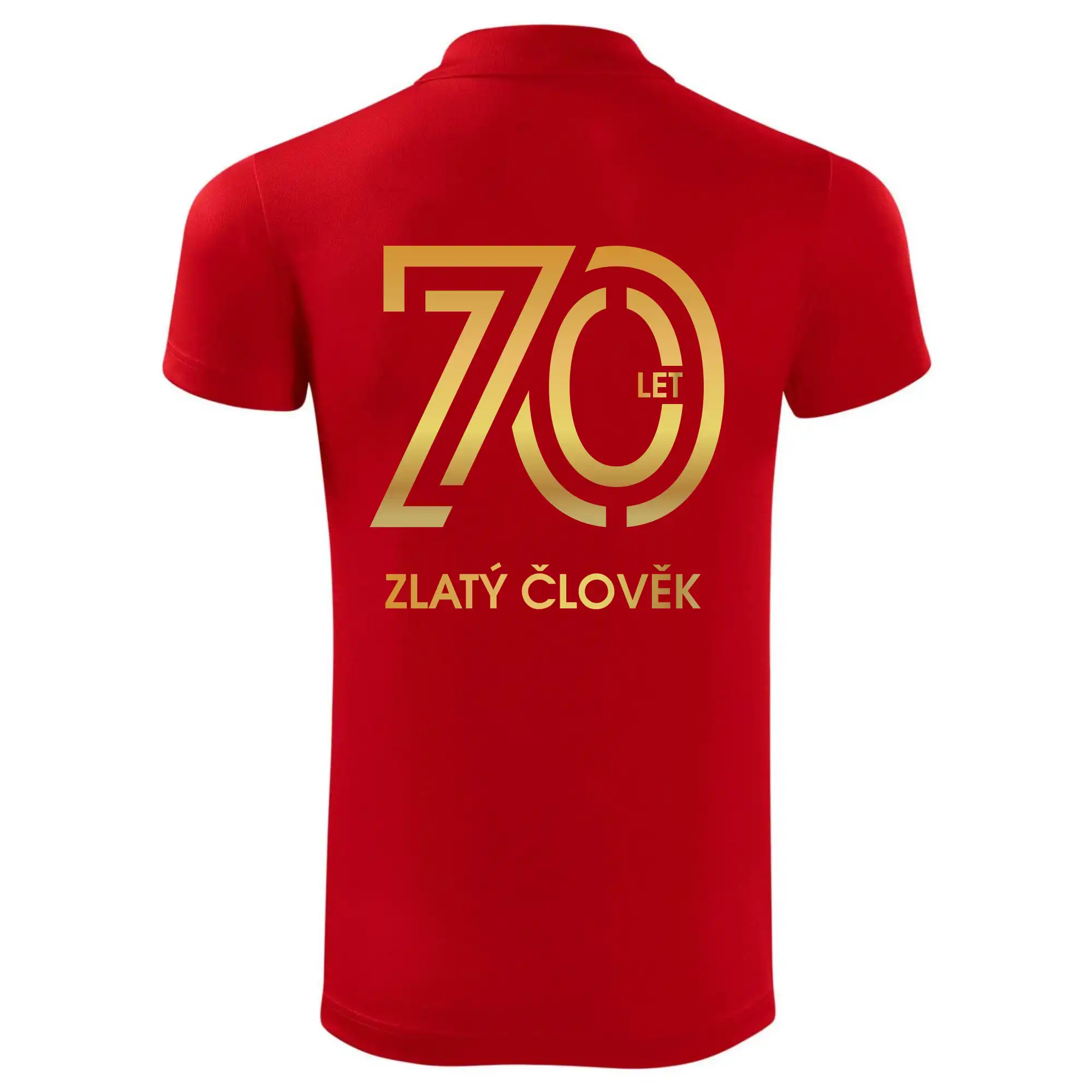 70 let zlatý člověk
