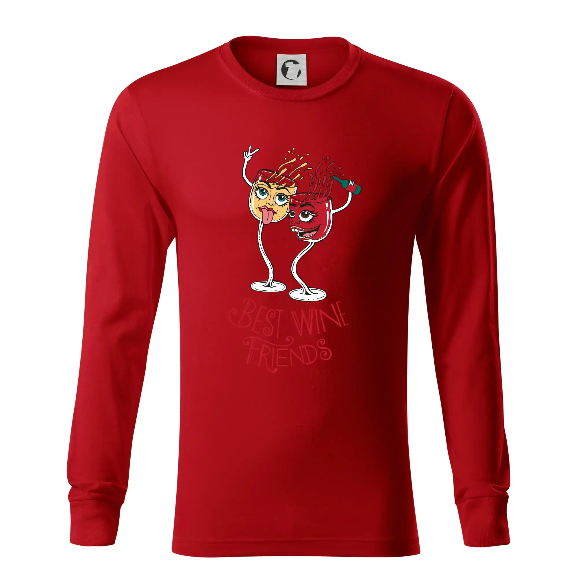 Best wine friends dancing (Pecka design)