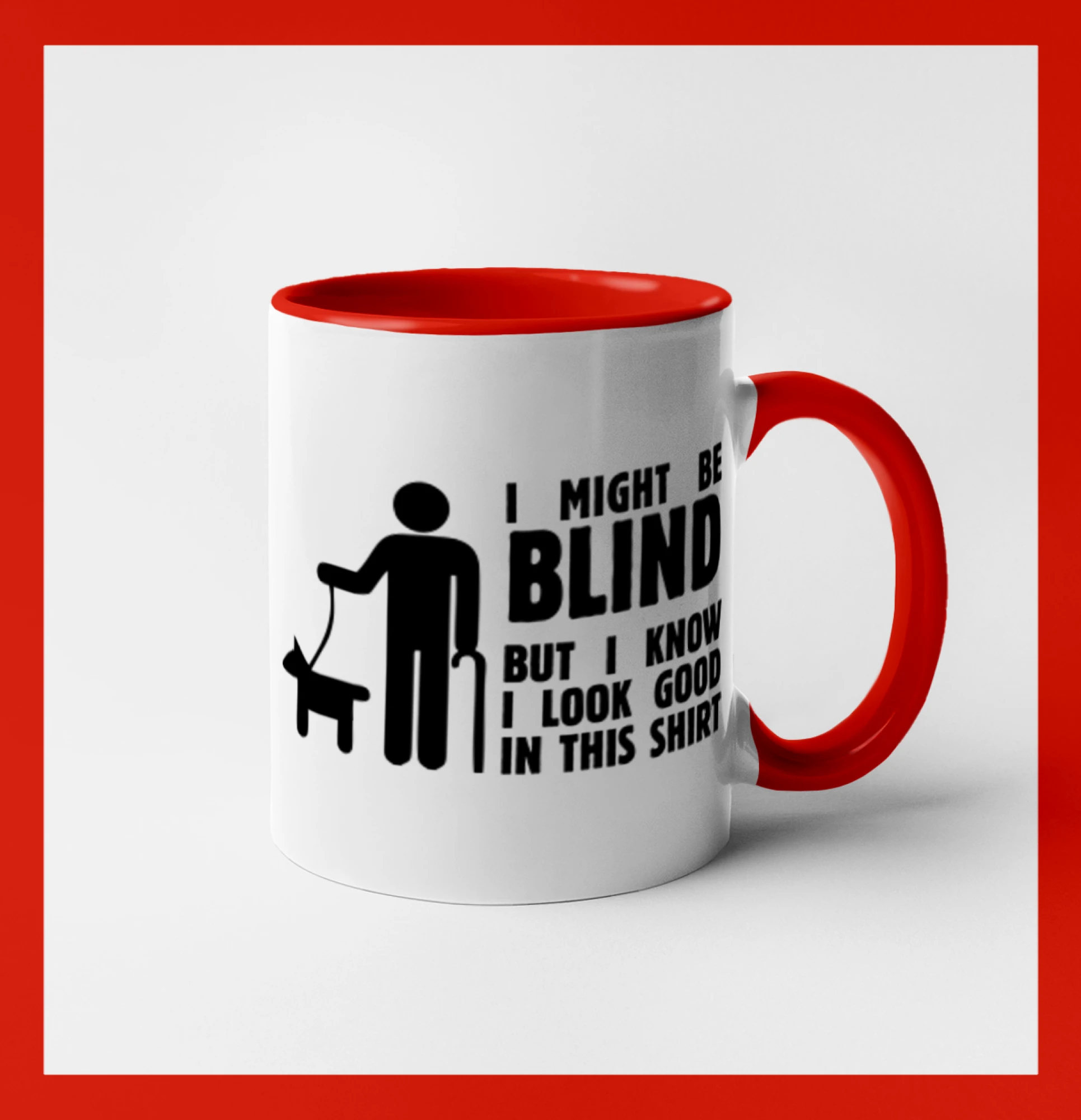 I might be blind
