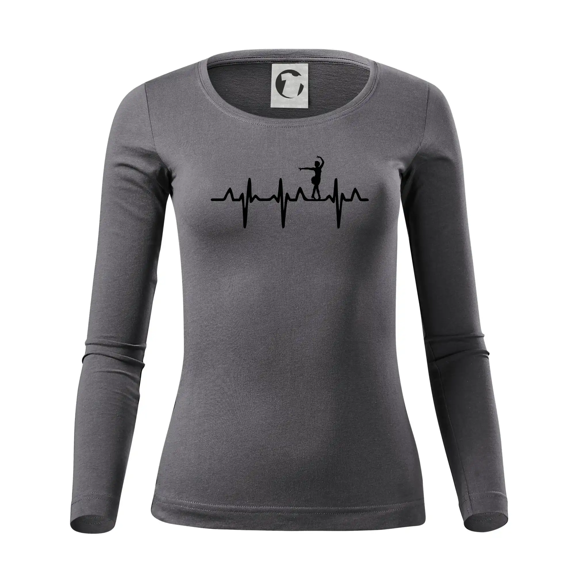 EKG tanečnice salsy