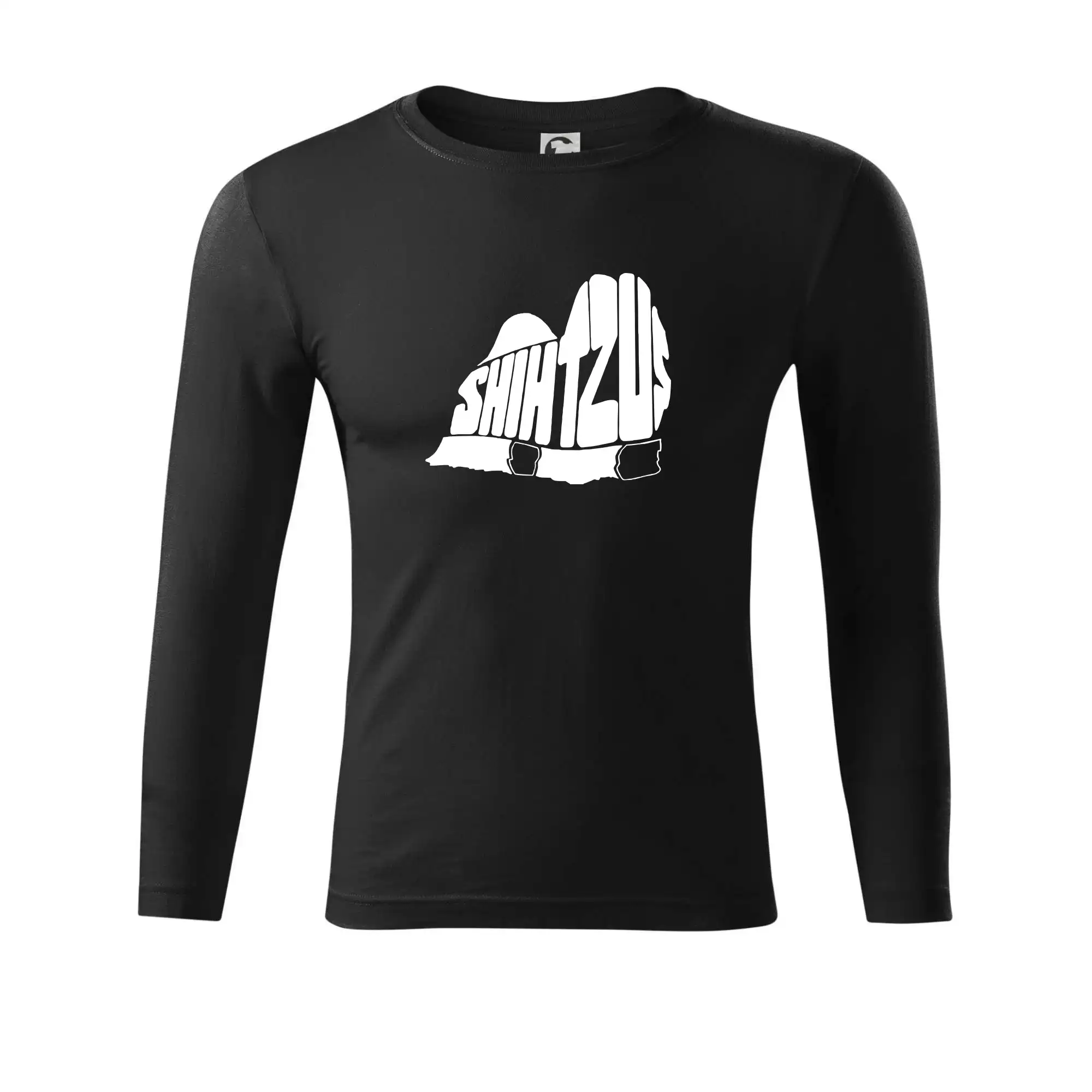 Shih-tzu - nápis v těle