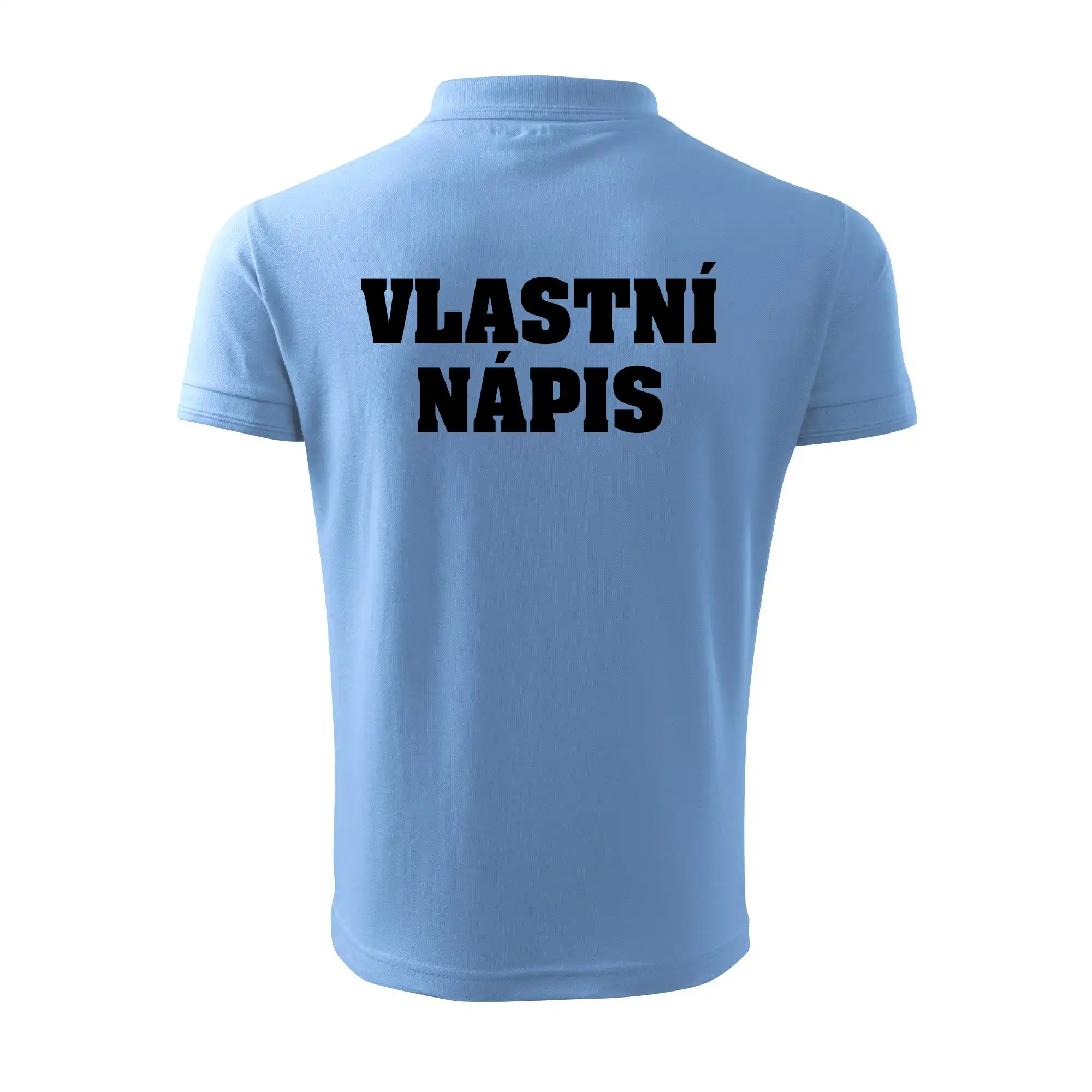 Hvězda života - vlastní nápis vpředu a vzadu