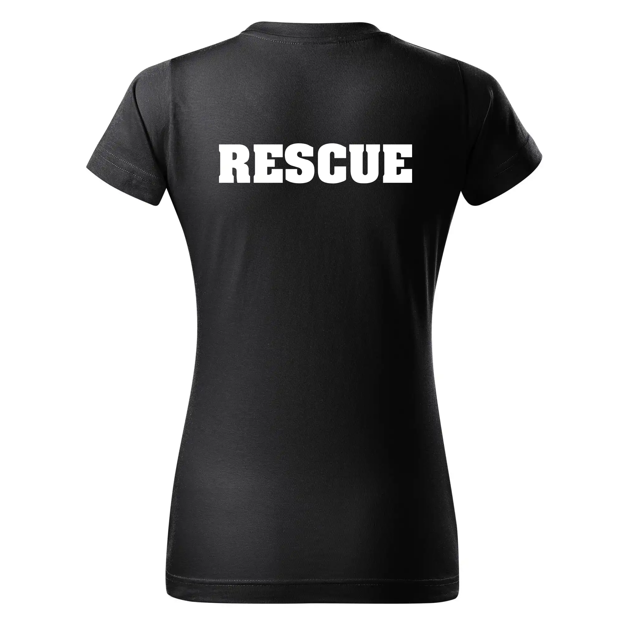 Rescue - Hvězda na prsu +  nápis na zádech