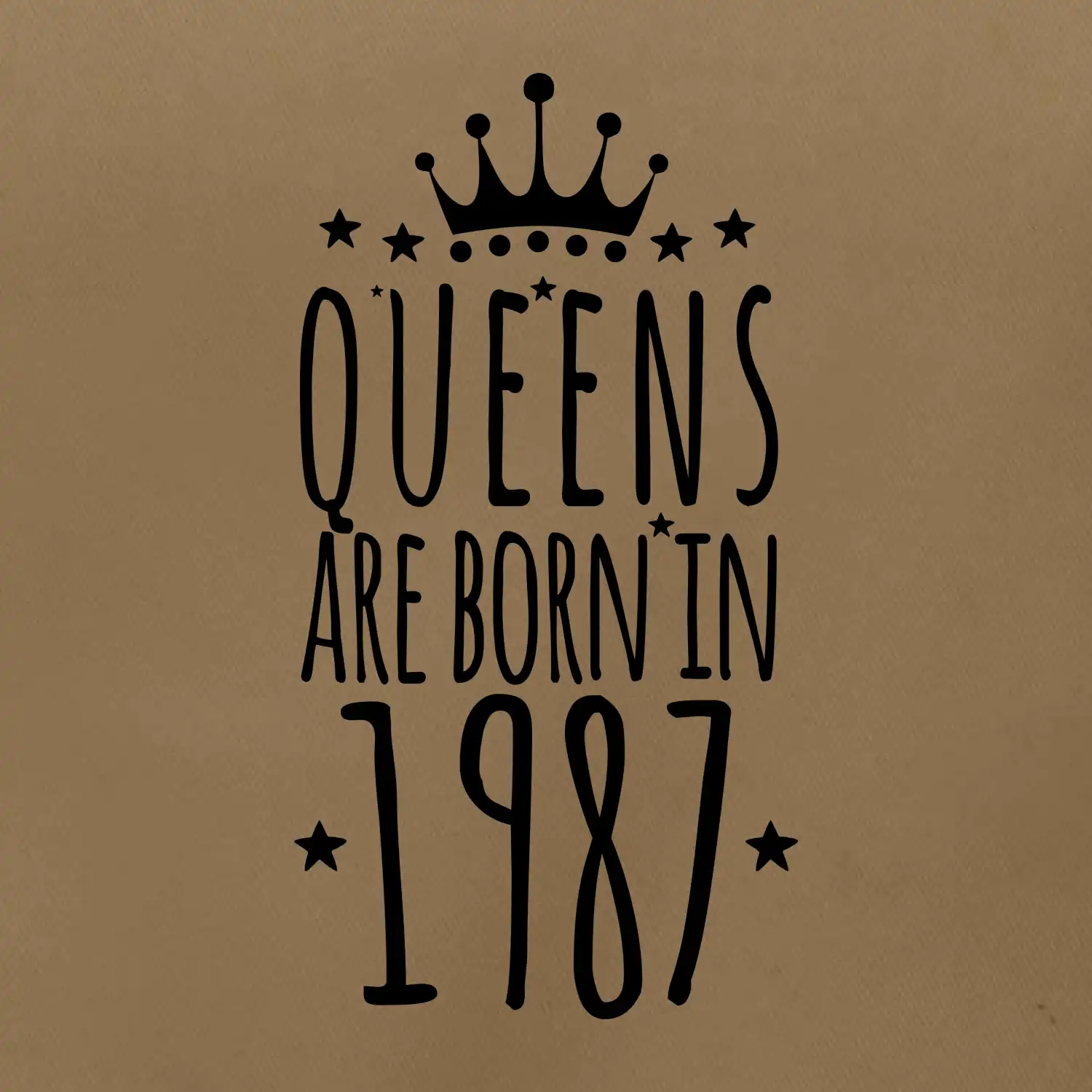 Queens are born in 1987