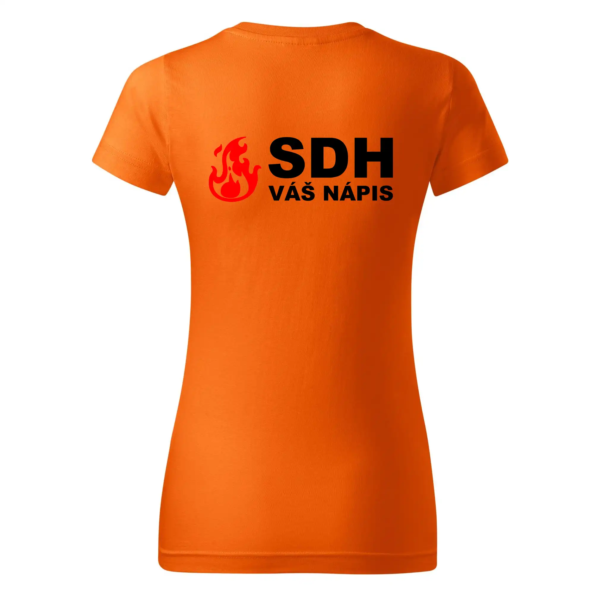 SDH nápis (oheň, firesport, název sboru - vlastní nápis)