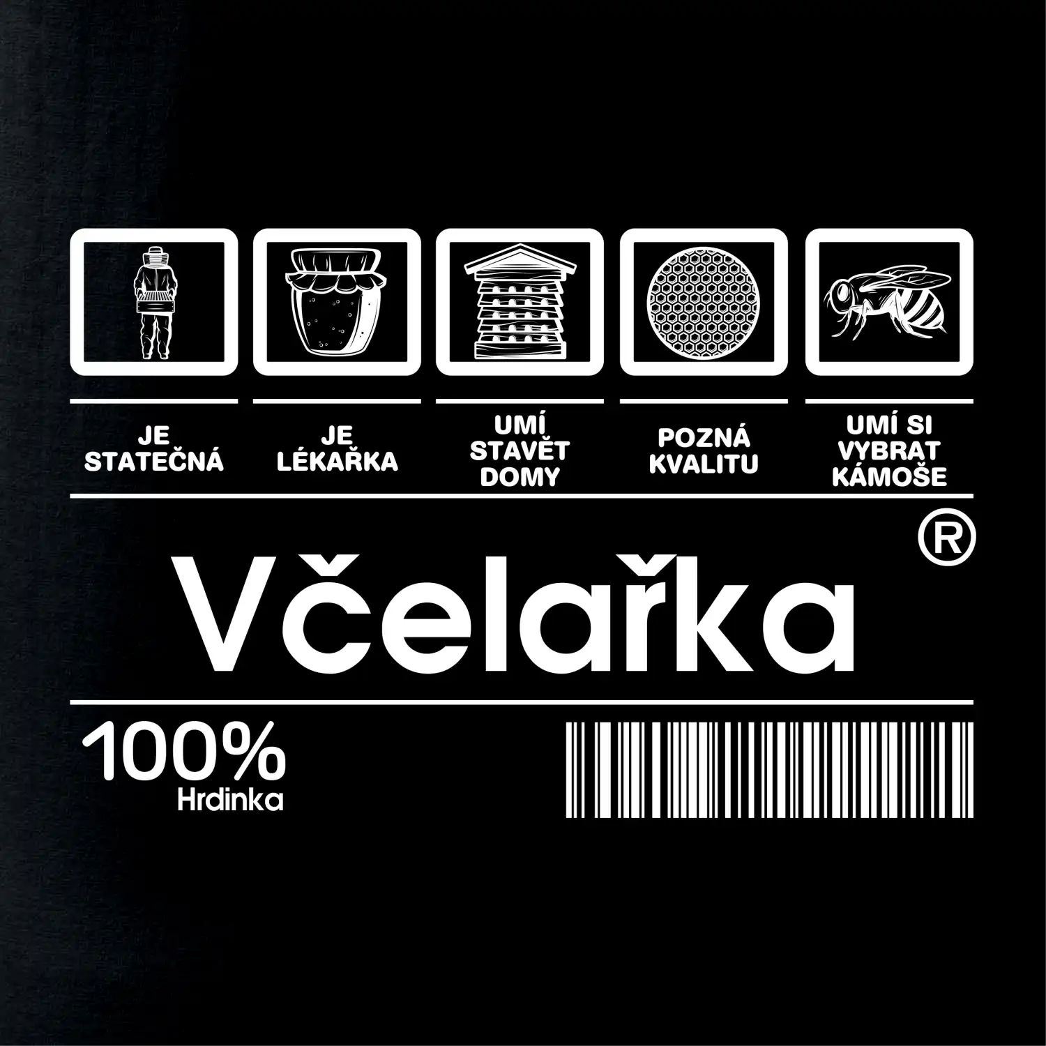 Čárový kód včelařka