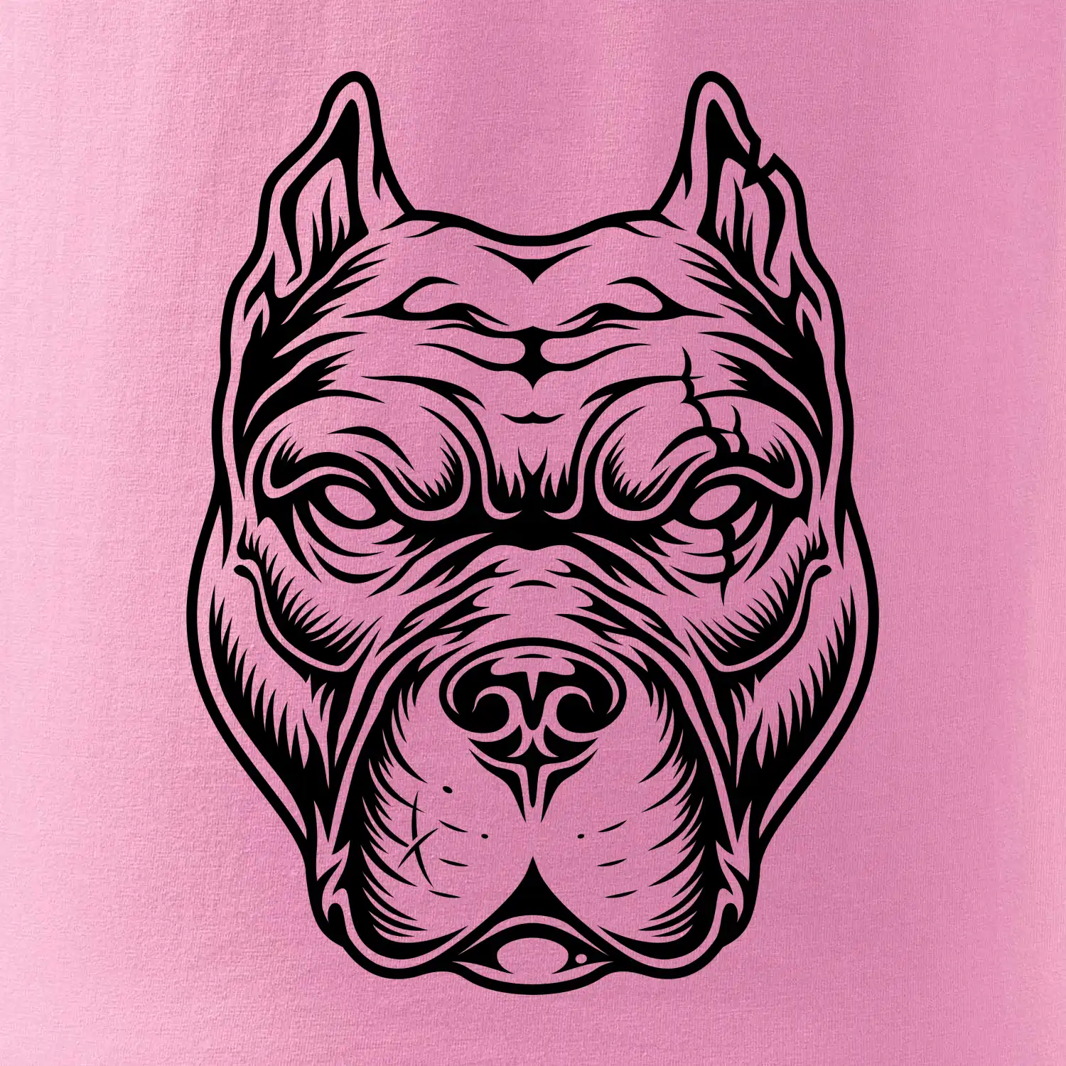 Americký stafordširský teriér hlava