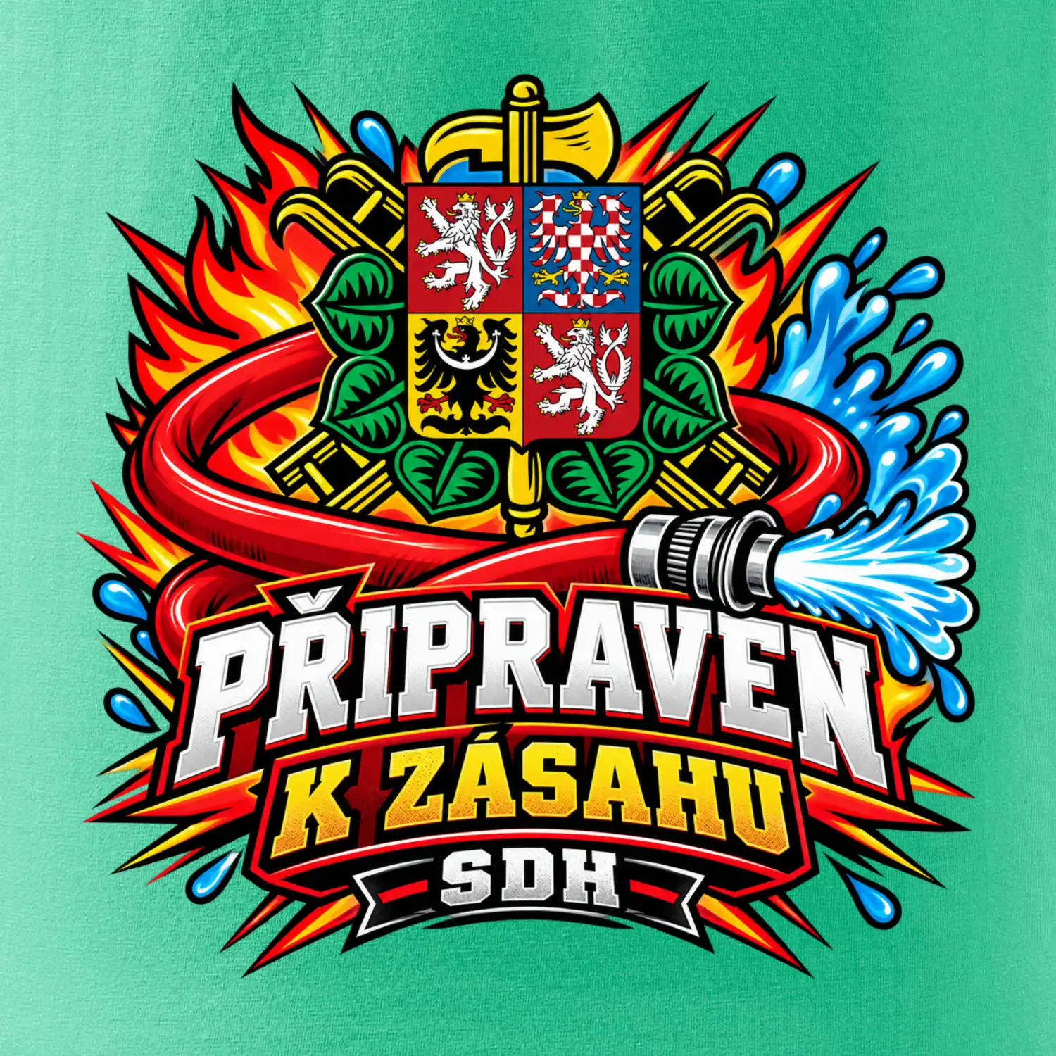 Připraven k zásahu mladý hasič SDH
