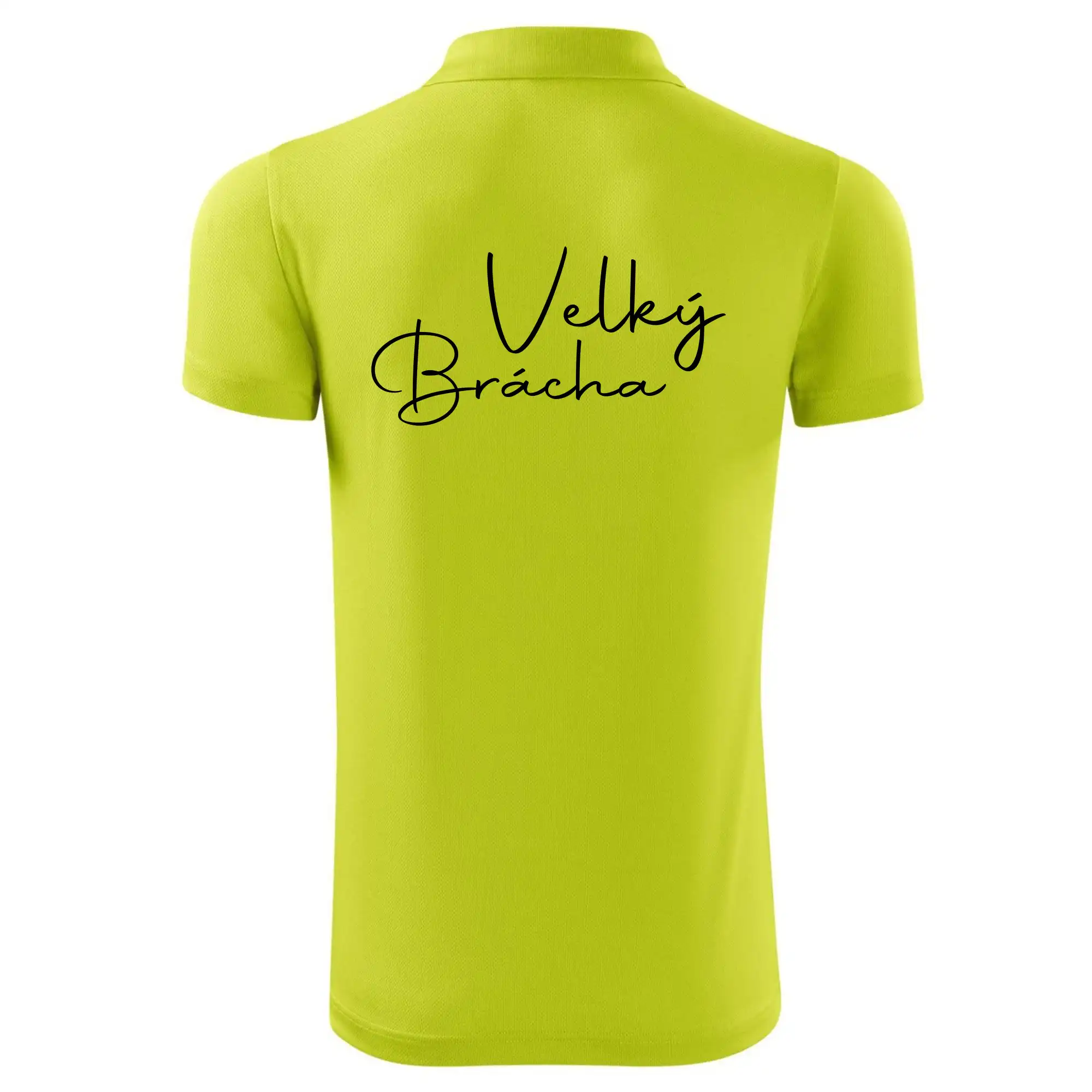 Velký brácha - nápis na zádech