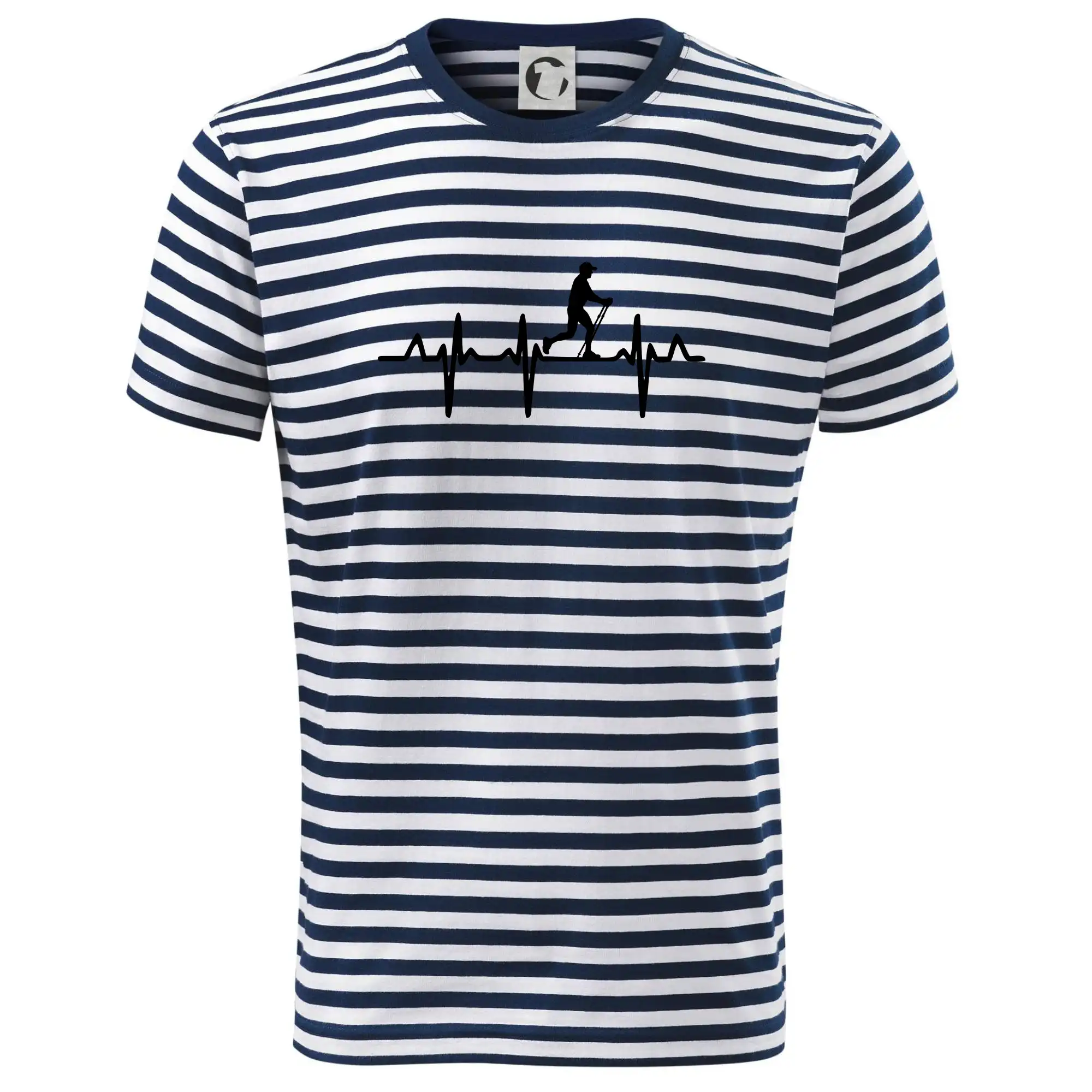 EKG nordic walking muž